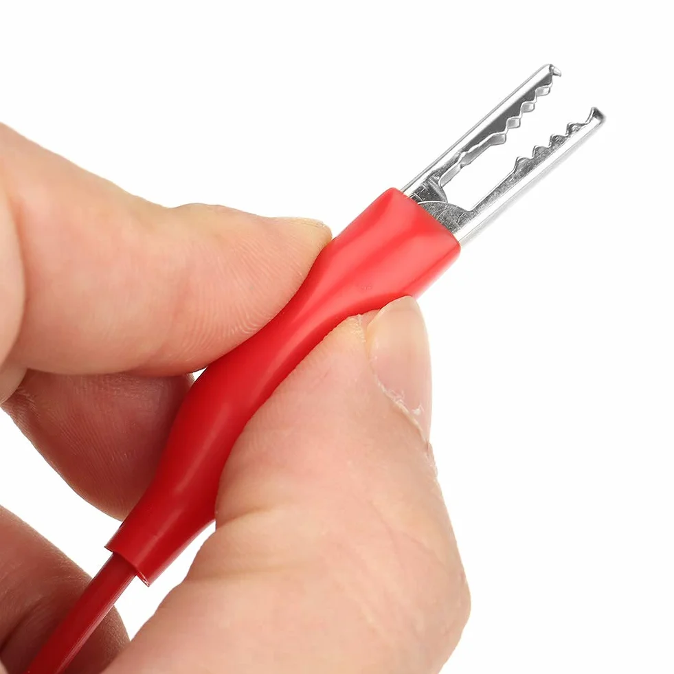 Wtyk Bananowy Zaciski Krokodylkowe Lipo Test Zasilania Prądem Stałym S Wyjściowa Linia Kablowa Wtyk Bananowy Zacisk Drutu 30 V 5A Do Regulowanego Zasilacza Regulowanego Dc