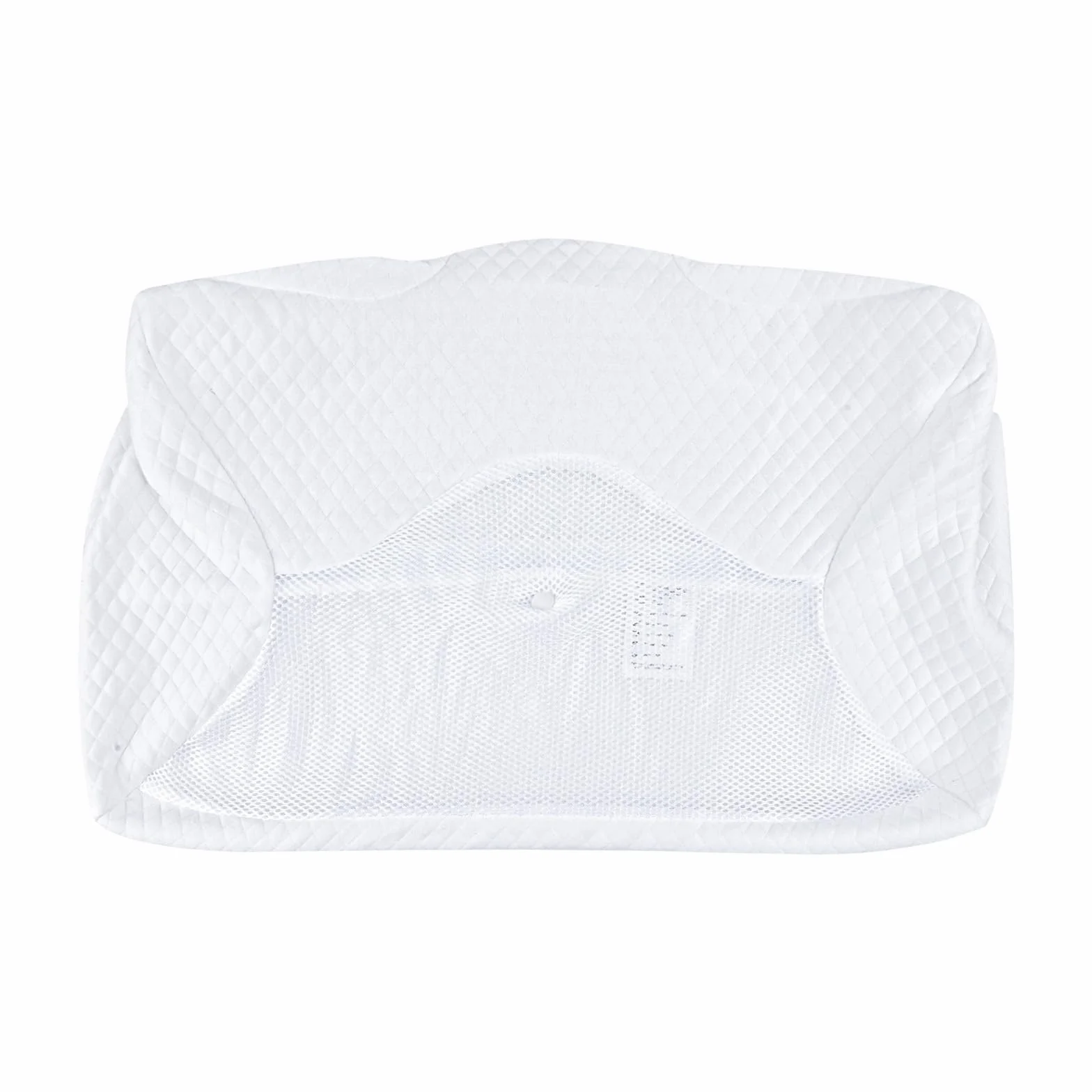 HOMCA poszewka na poduszkę, zapasowa poszewka na poduszkę można prać w pralce, oddychająca, tylko dla poduszek PL01-60x35x8/12cm (Biały)