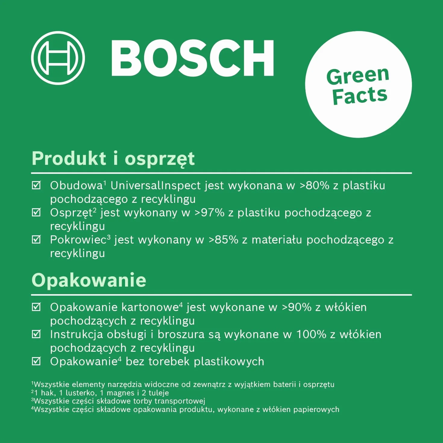 Bosch Home And Garden Kamera Inspekcyjna Universalinspect (Kamera Endoskopowa Ø 8 mm Zapewnia Kolorowy Obraz, Elastyczny Przewód o Długości 0.95m, Zintegrowana Funkcja Pamięci)