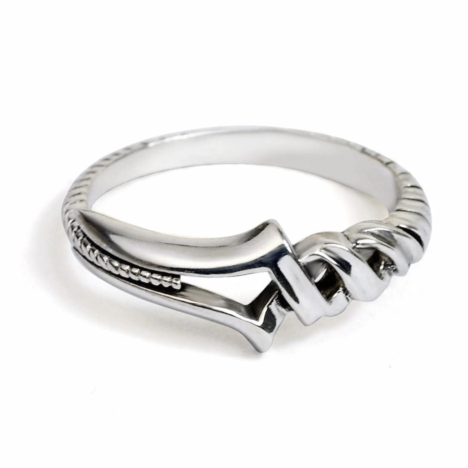 Anime Spear Of Longinus Ring Vintage Adjustable Cosplay Jewelry