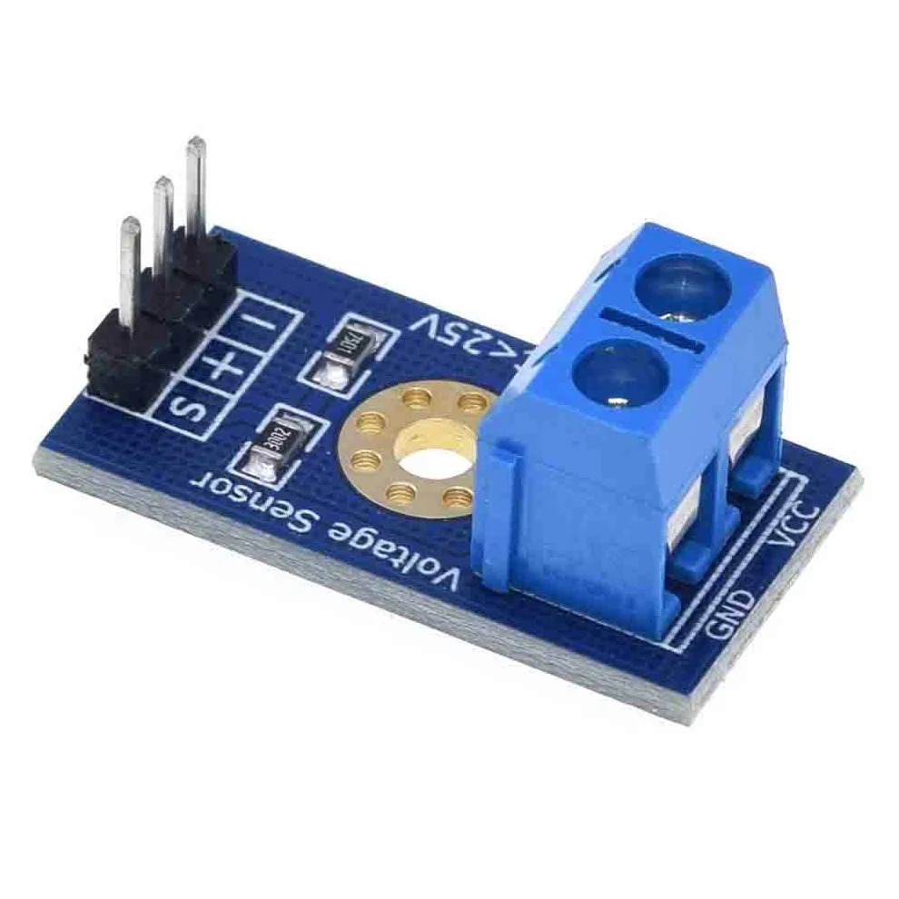Hailege 5 szt. Moduł wykrywania napięcia - czujnik pomiaru DC 0 ~ 25 V