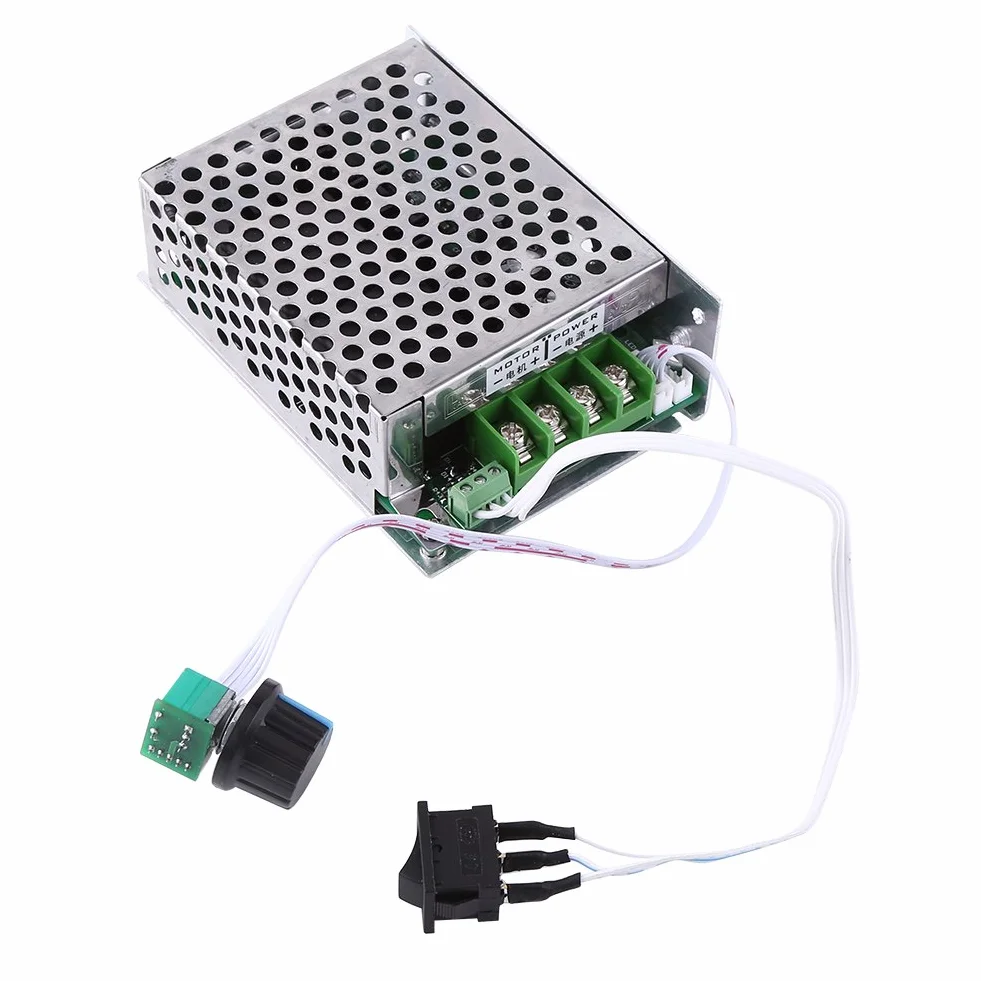 Regulator silnika DC PWM odwracalny 12 V 24 V 36 V 40 A przełącznik regulatora prędkości silnika o wysokiej mocy CCM6Ds-B