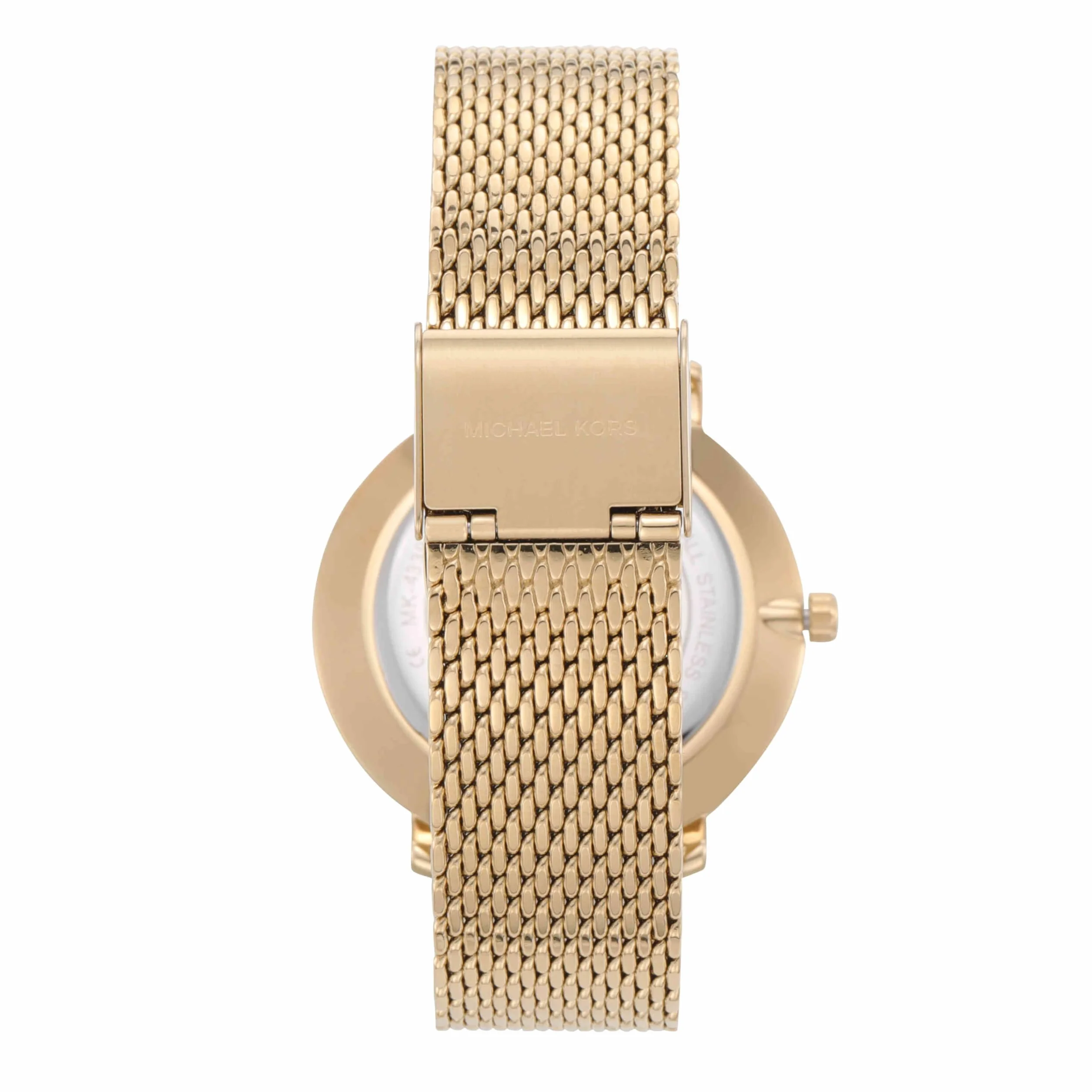 Michael Kors Damski Zegarek Pyper, kwarcowy z trójwskazówkowym mechanizmem, z paskiem ze stali nierdzewnej lub stopu metali