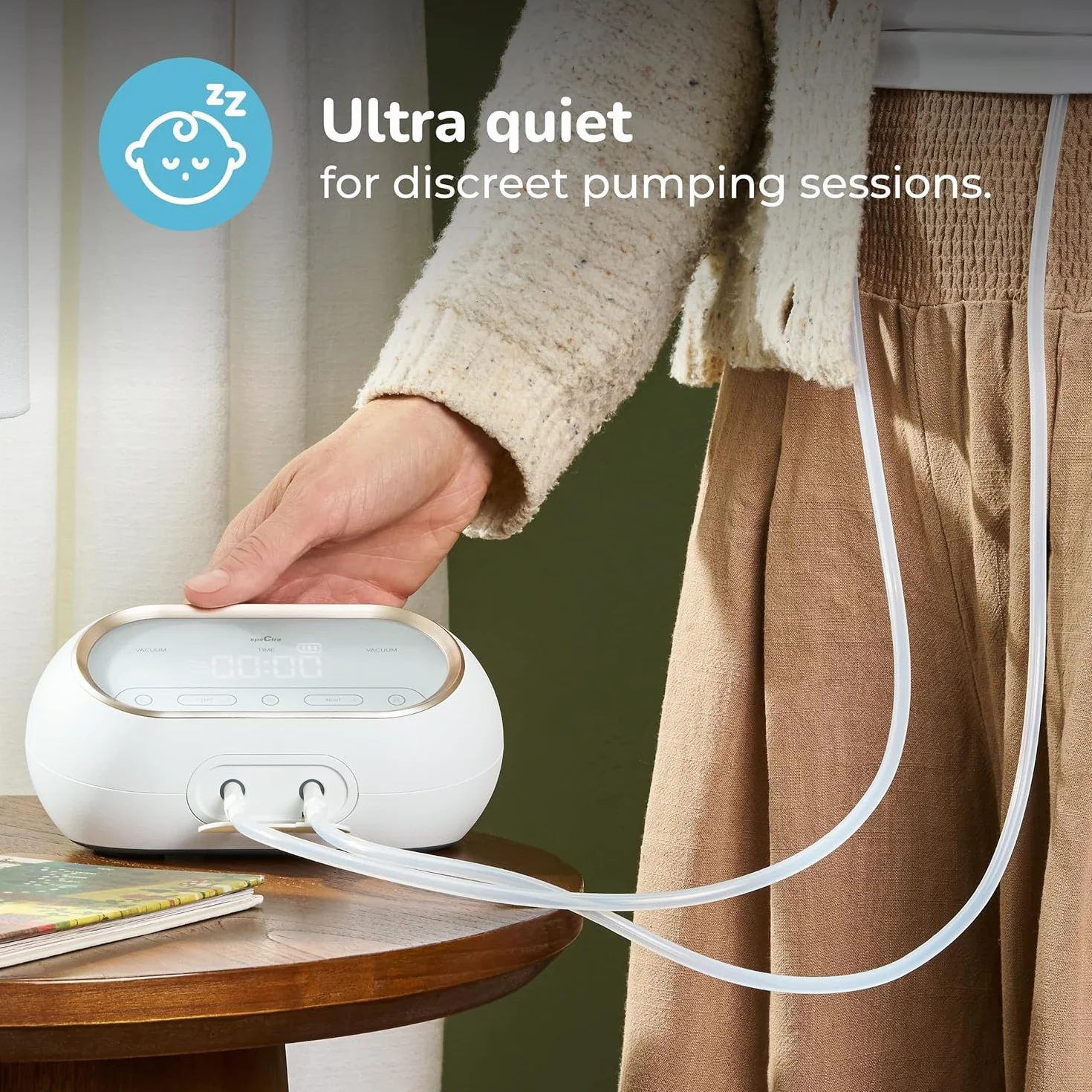 Spectra Synergy Gold Portable – podwójny regulowany laktator elektryczny – niezbędny laktator do karmienia piersią