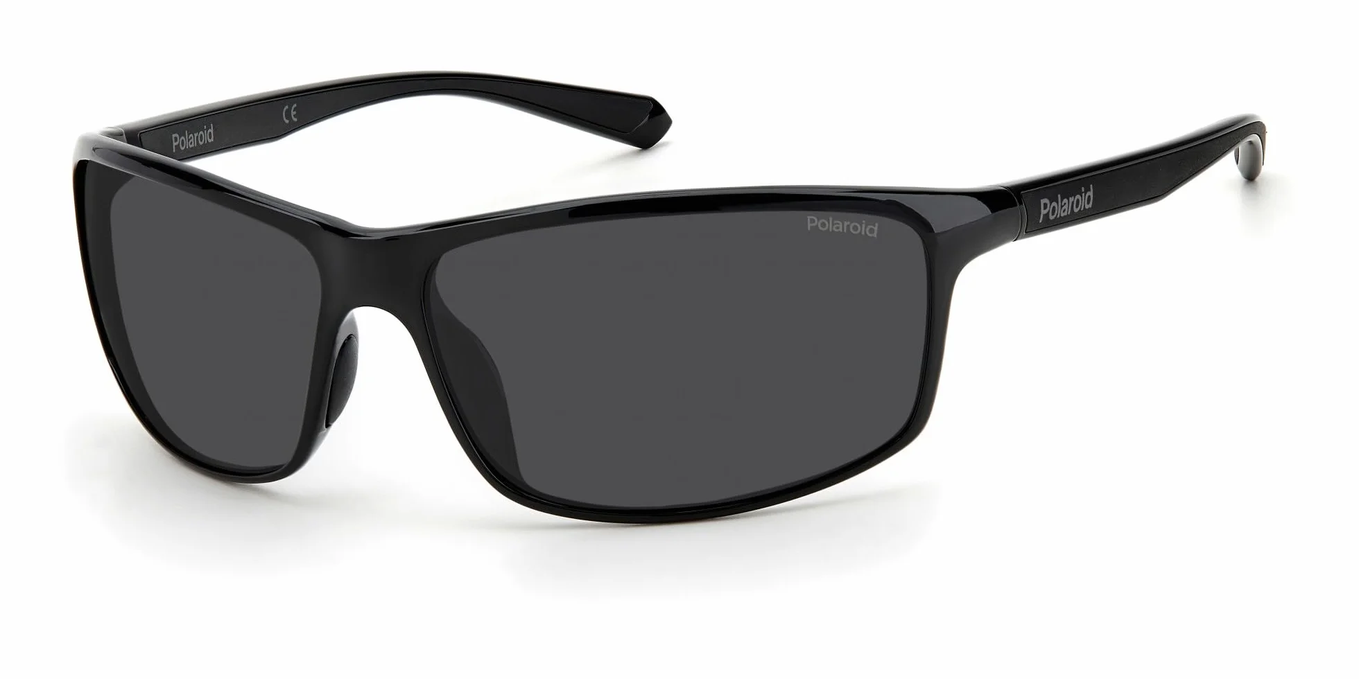Polaroid PLD 7036/S 807 BLACK Okulary Przeciwsłoneczne Polaryzacyjne Prostokątne 63mm