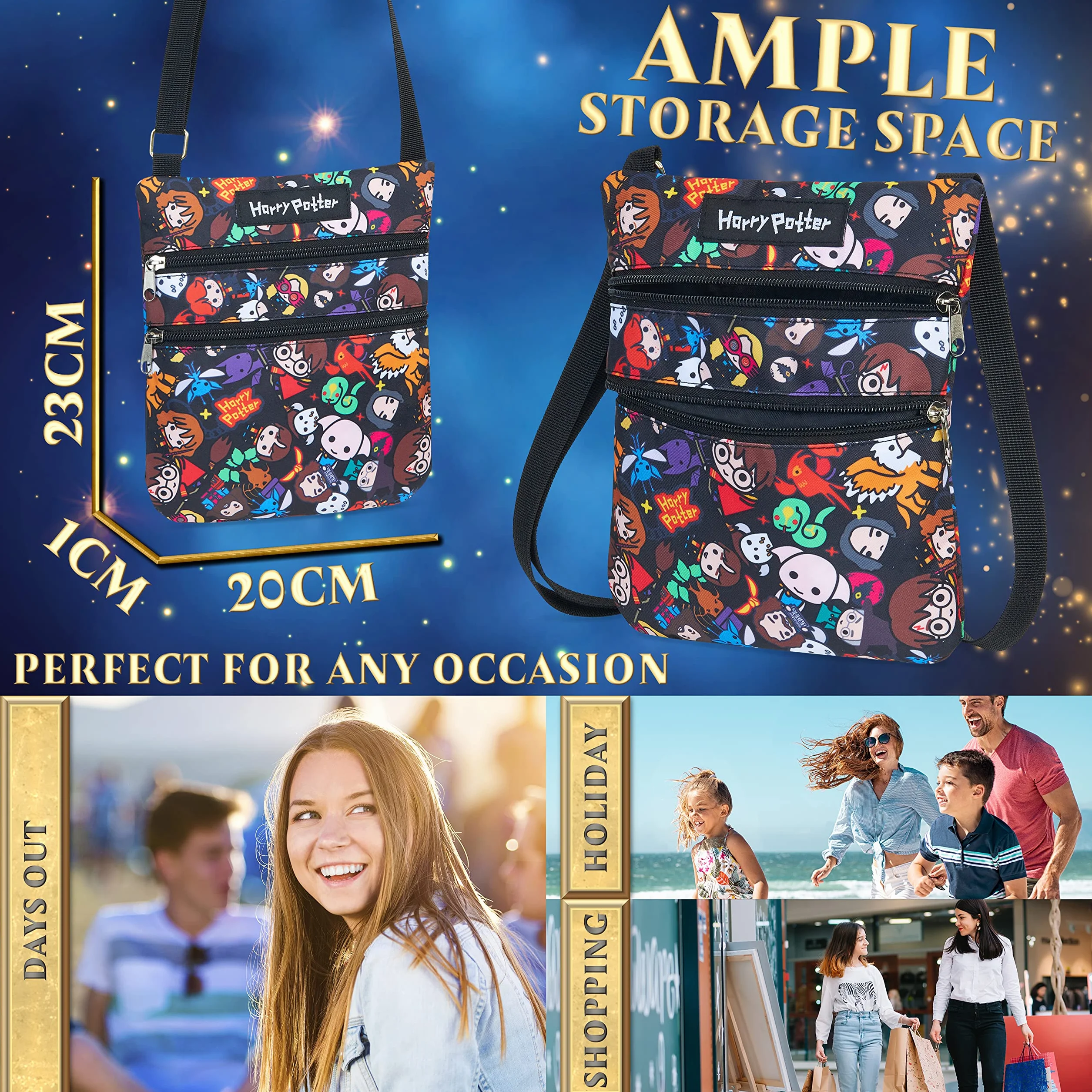 Harry Potter Cross Body Bag dla dziewczynek