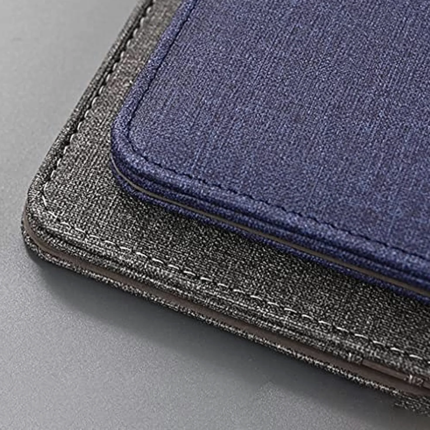 Biurowa Sztuczna Skórzana Klamra Magnetyczna A4 Portfolio Biznesowe Teczka Profesjonalny Organizer Konferencyjny Etui Na Cv I Dokumenty, Podkładka Do Pisania, Uchwyt Na Kart, Blue, 24 * 32cm
