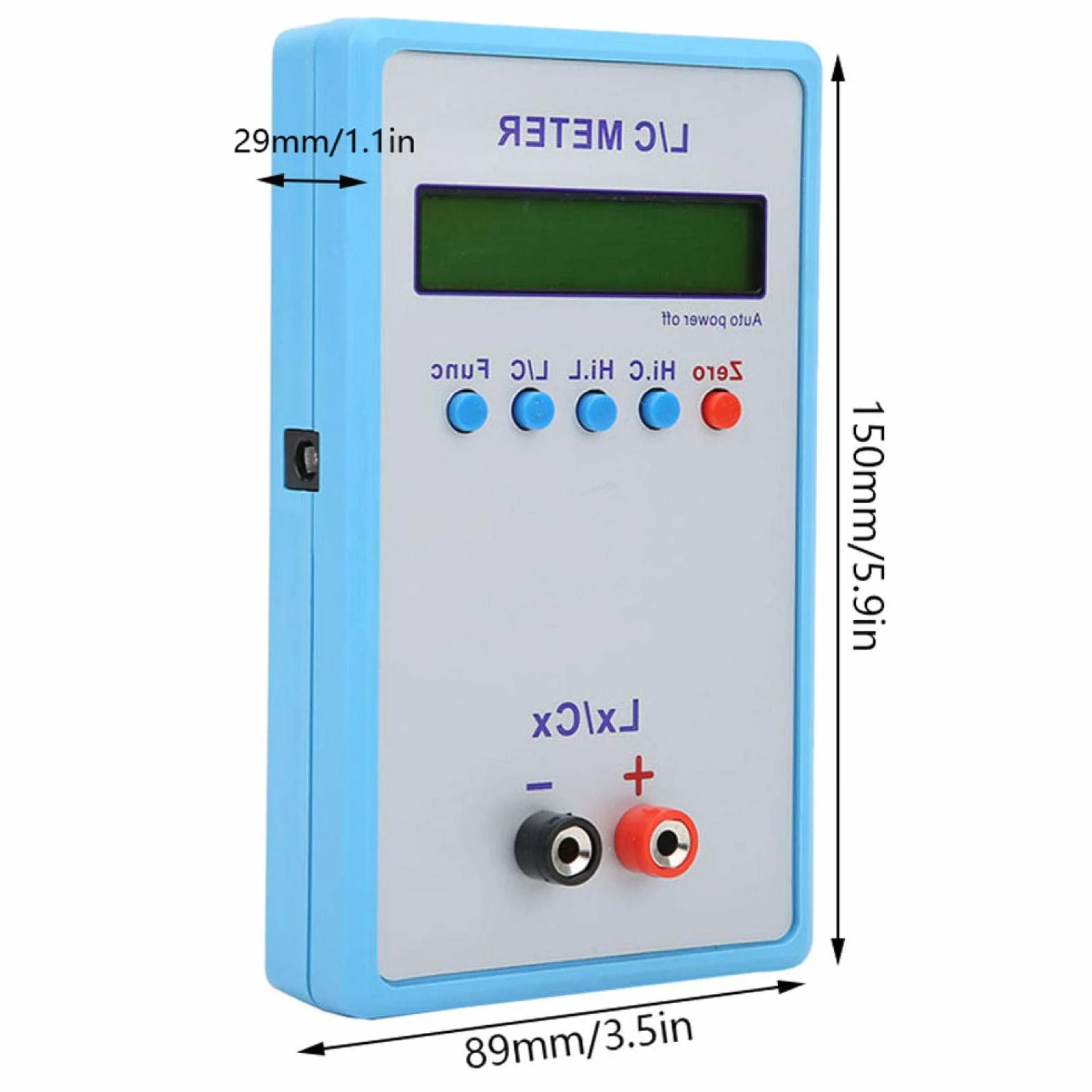 Tester LCR, LC Resonance ekran LCD L/C, ręczny wielofunkcyjny multimetr indukcyjny, LC-200A do badań naukowych technicznych
