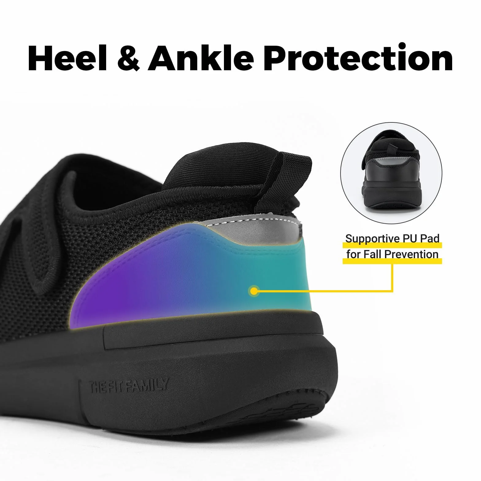 Fitville Buty Diabetyczne Męskie Bardzo Szerokie Regulowane Buty Do Chodzenia Dla Obrzęków Stóp Rozszerzona Szerokość Rzep Buty Zdrowotne
