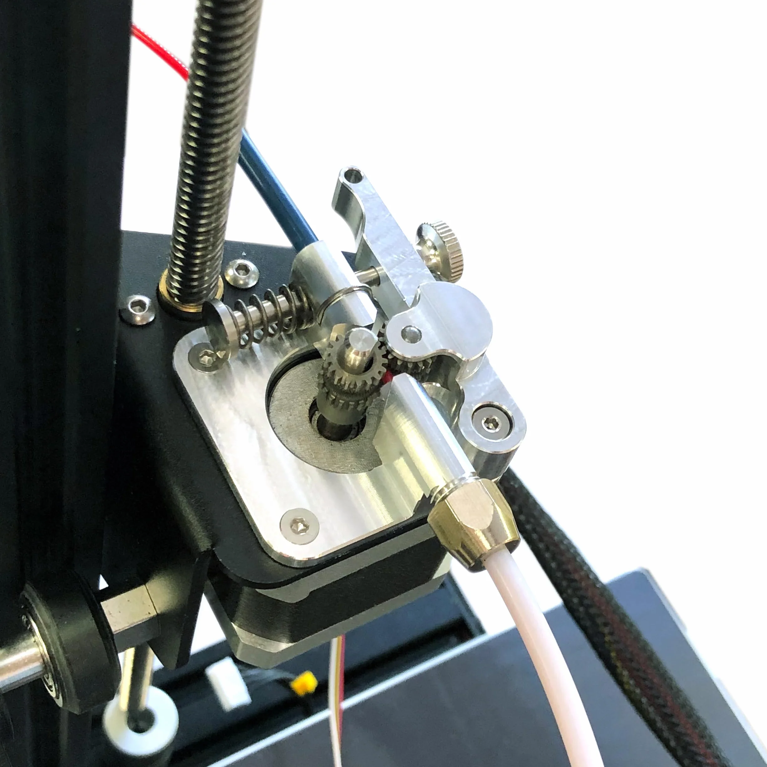 Micro Swiss Bowden Dual Gear wytłaczarka kompatybilna z Creality Ender, CR10, CR-10 Pro, CR-10S, CR6-SE, Tornado