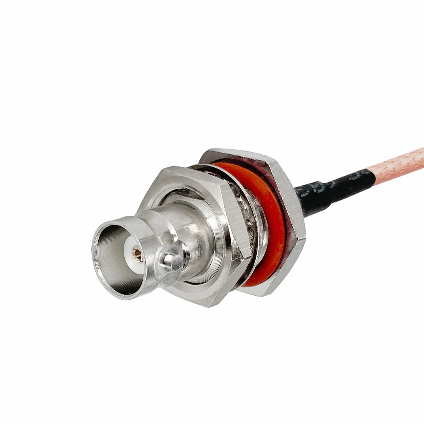 Vecys SMA Męski na BNC Męski Kabel Koncentryczny RF RG316 15 cm / 6 Cali (2 szt.) Do Anten Radiowych Walkie Talkie Ham PC LAN USB Raspberry Pi