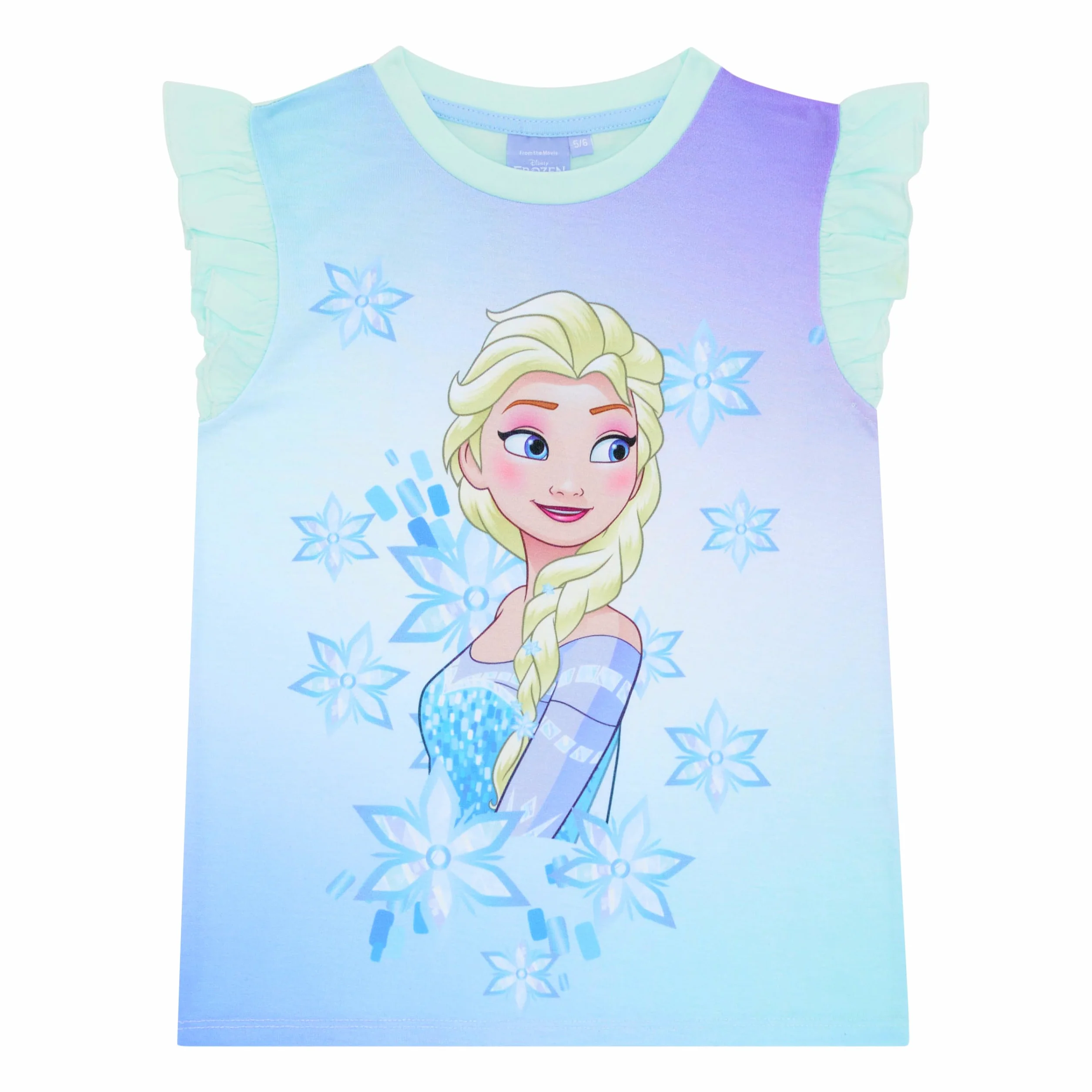 Disney Frozen Elsa krótka piżama bez rękawów 2-8 lat