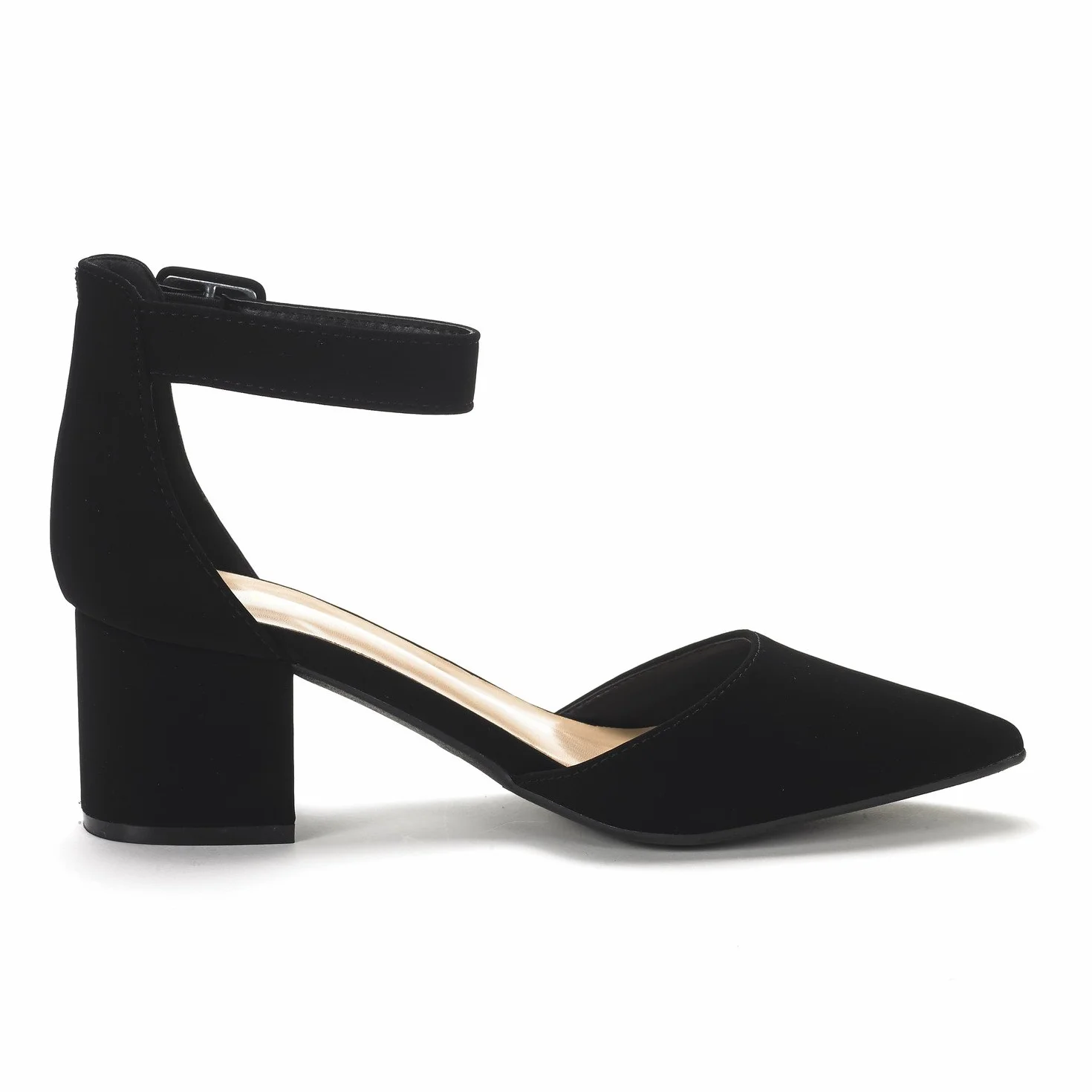 DREAM PAIRS Damskie buty sądowe elastyczne paski na kostkę ANNEE