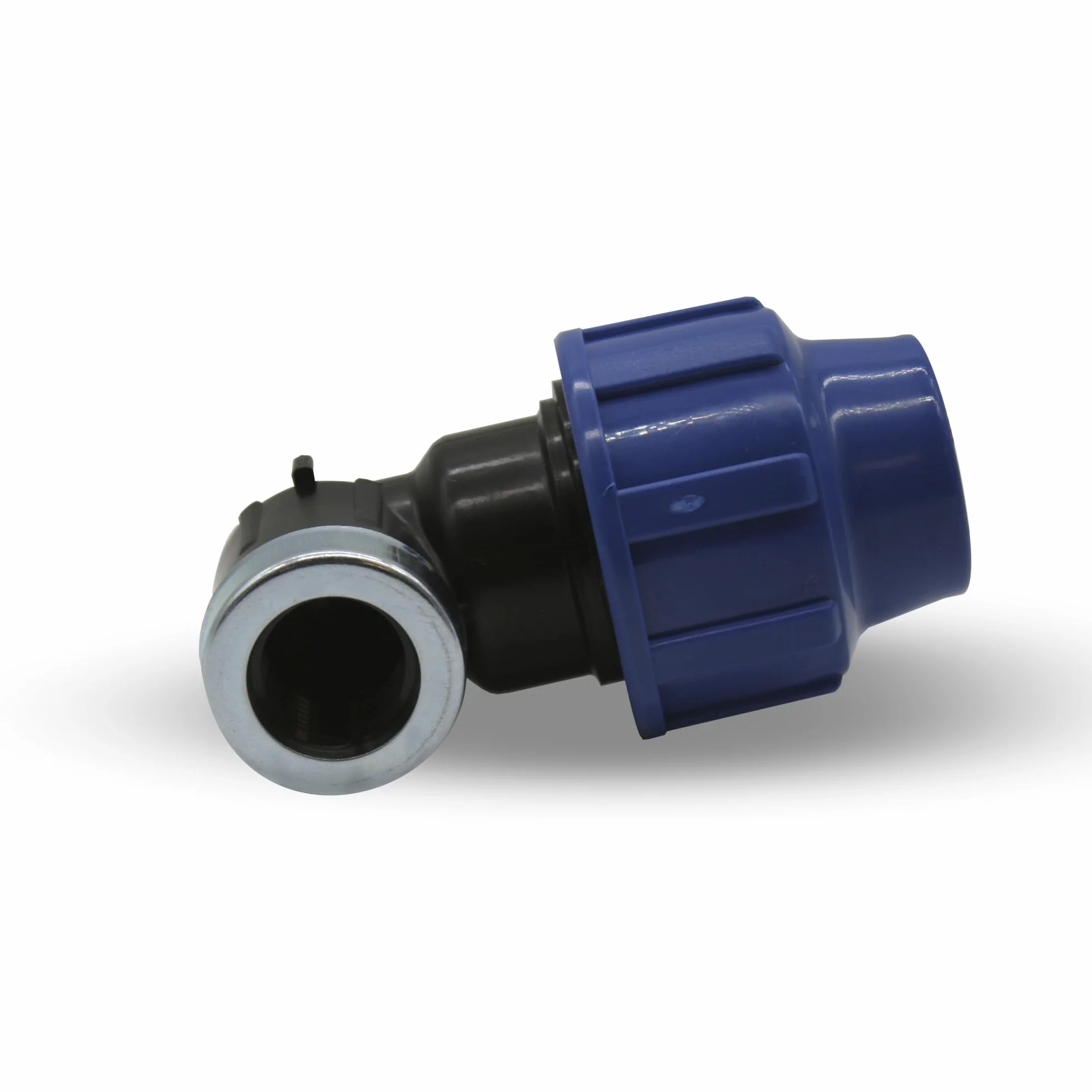 DOJA Barcelona Złącze kolankowe MDPE żeńskie 90º - opakowanie 4-20x1/2" - część hydrauliczna do węża do wody pitnej, szybki montaż, wytrzymały, idealny system nawadniania ogrodowego i kompresyjnego