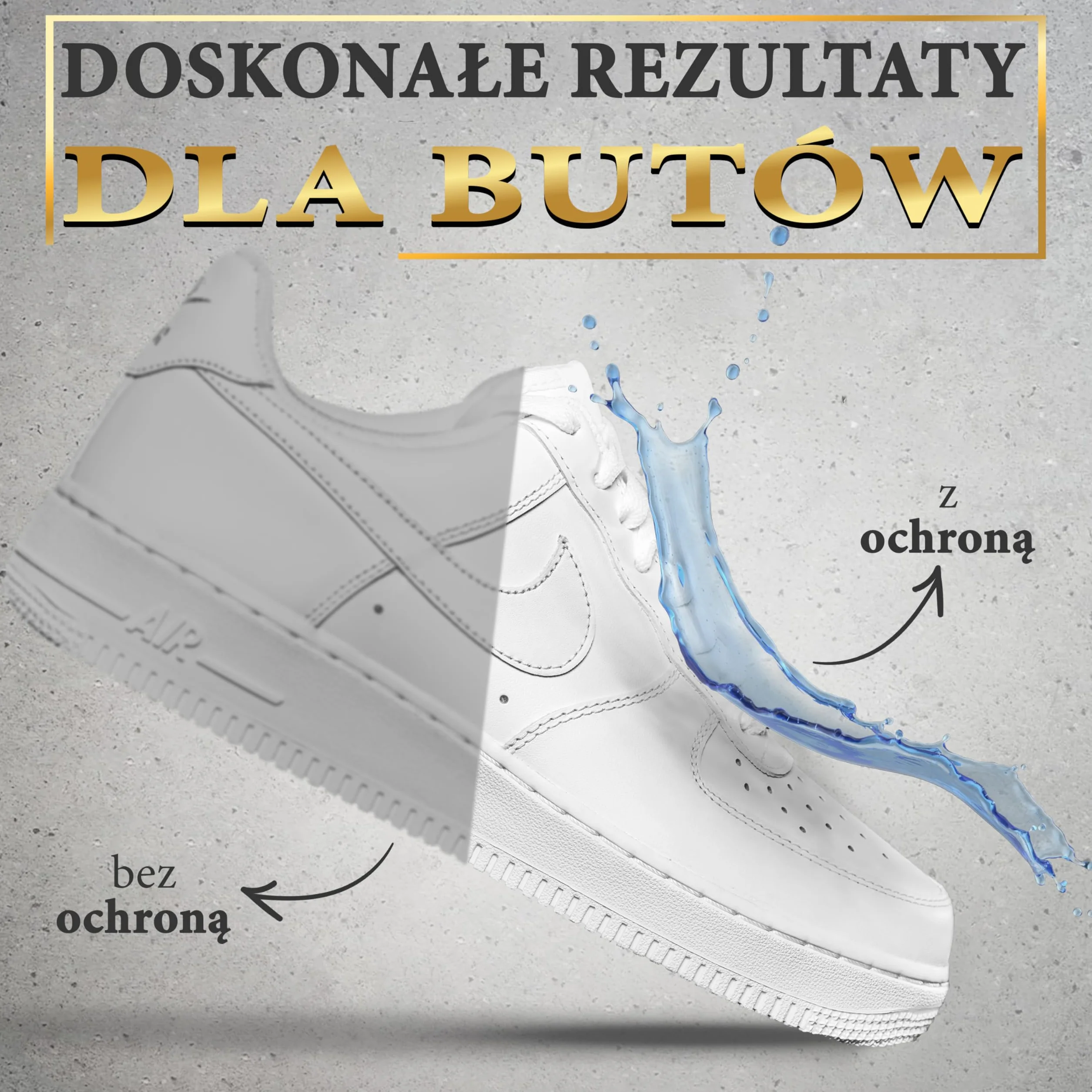Canzt Impregnat do Butów 400 ml – Spray Ochronny do Skóry, Zamszu, Nubuku i Tkanin – Wodoodporny i Oddychający Preparat do Sneakersów i Obuwia Outdoorowego