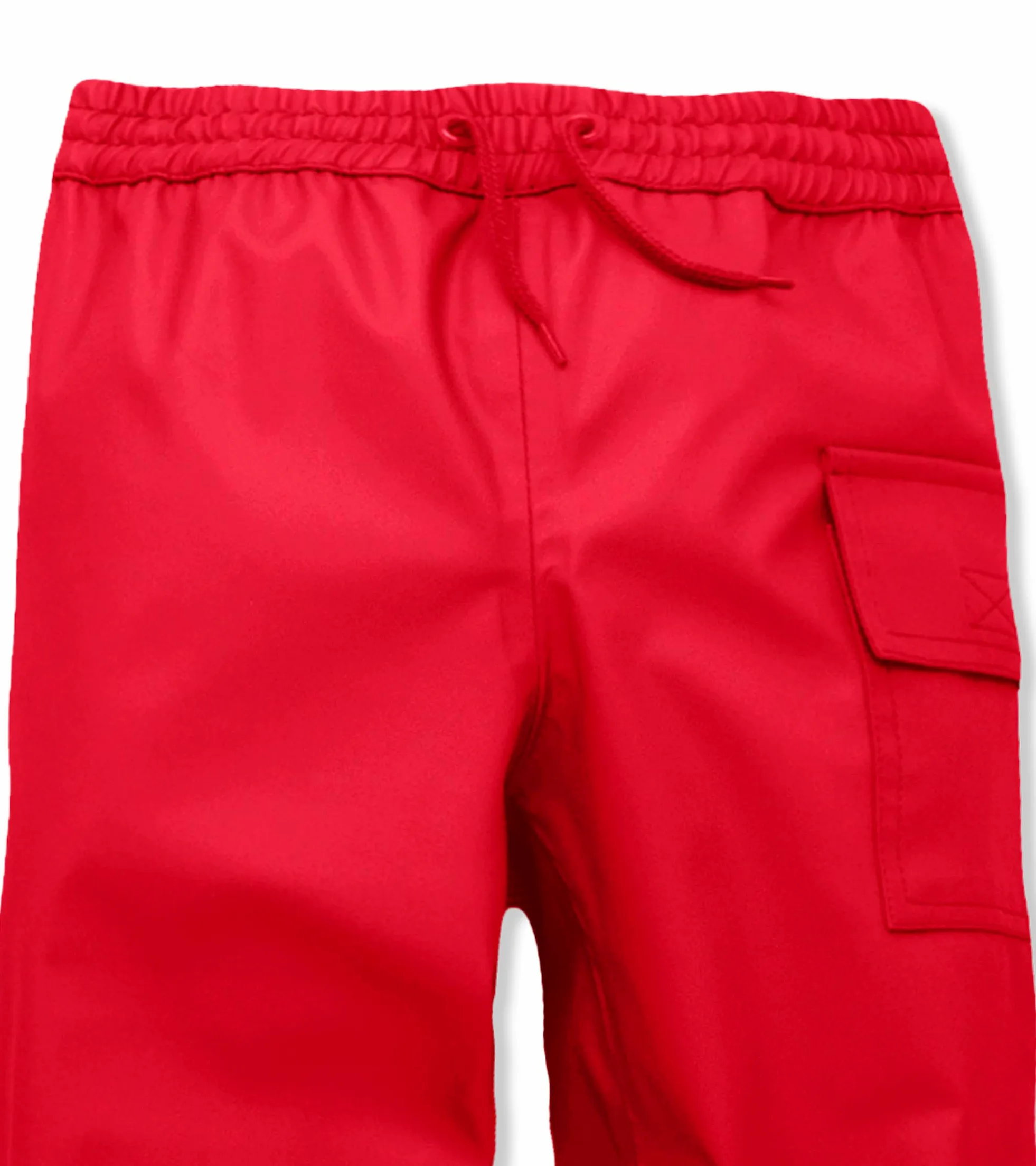 Hatley Childrens Splash Pant -Red - Spodnie przeciwdeszczowe Dziewczynki
