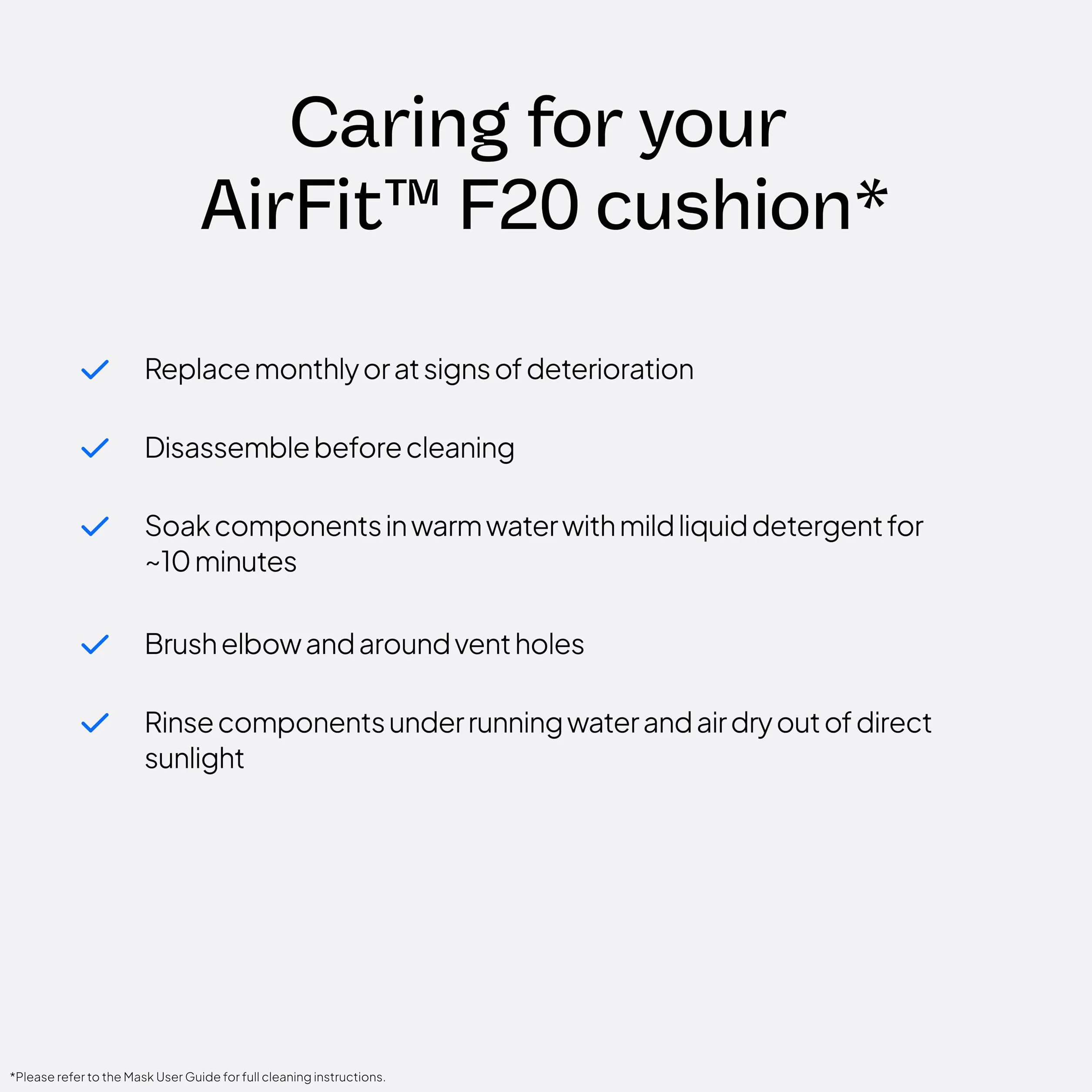 ResMed Poduszka Airfit F20 - duża