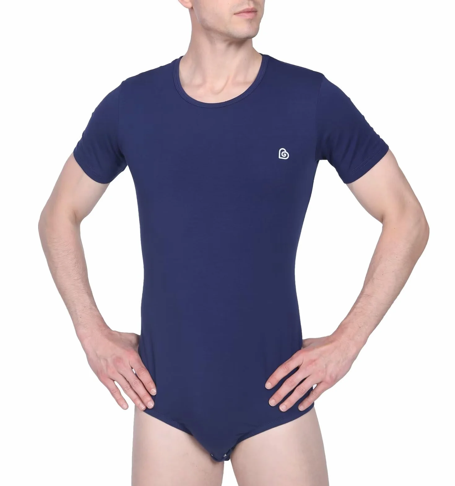 Landofgenie Mężczyźni Krótki Rękaw Romper Onesie Piżama