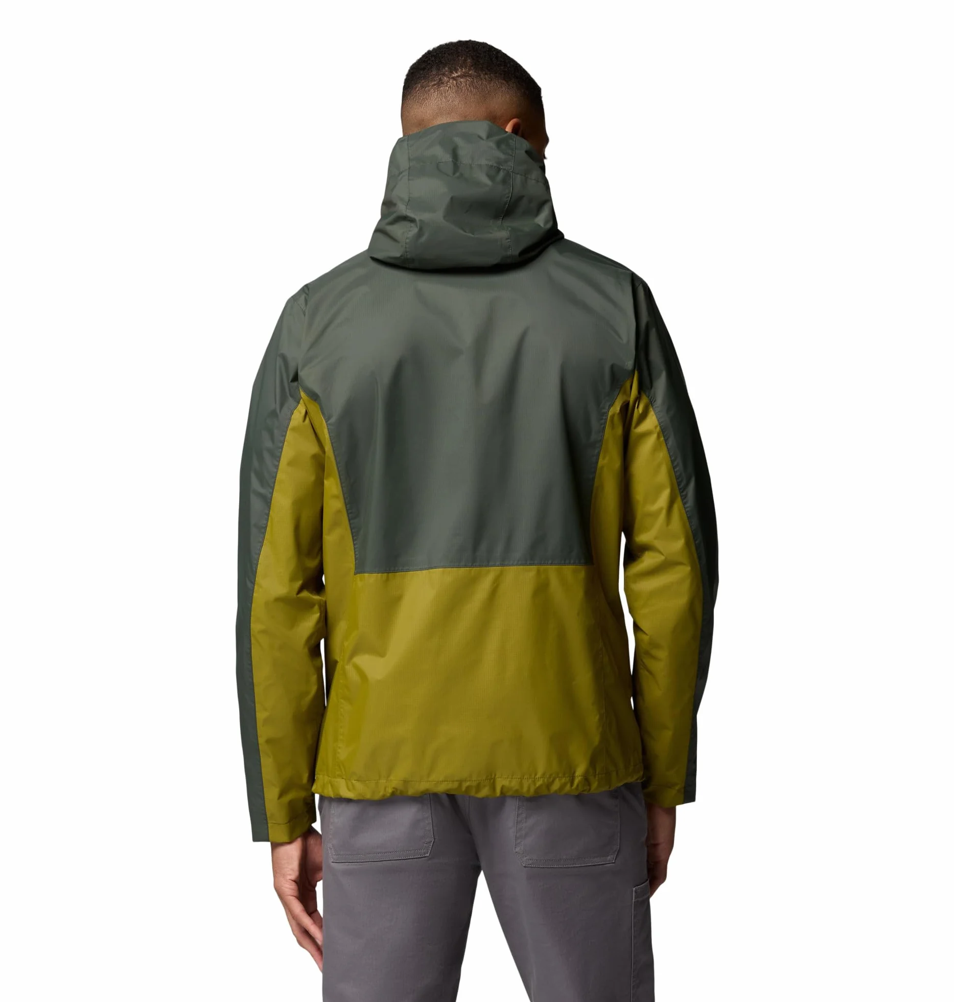 Columbia Wodoodporna kurtka przeciwdeszczowa Mężczyźni Pouring Adventure 3 Jacket