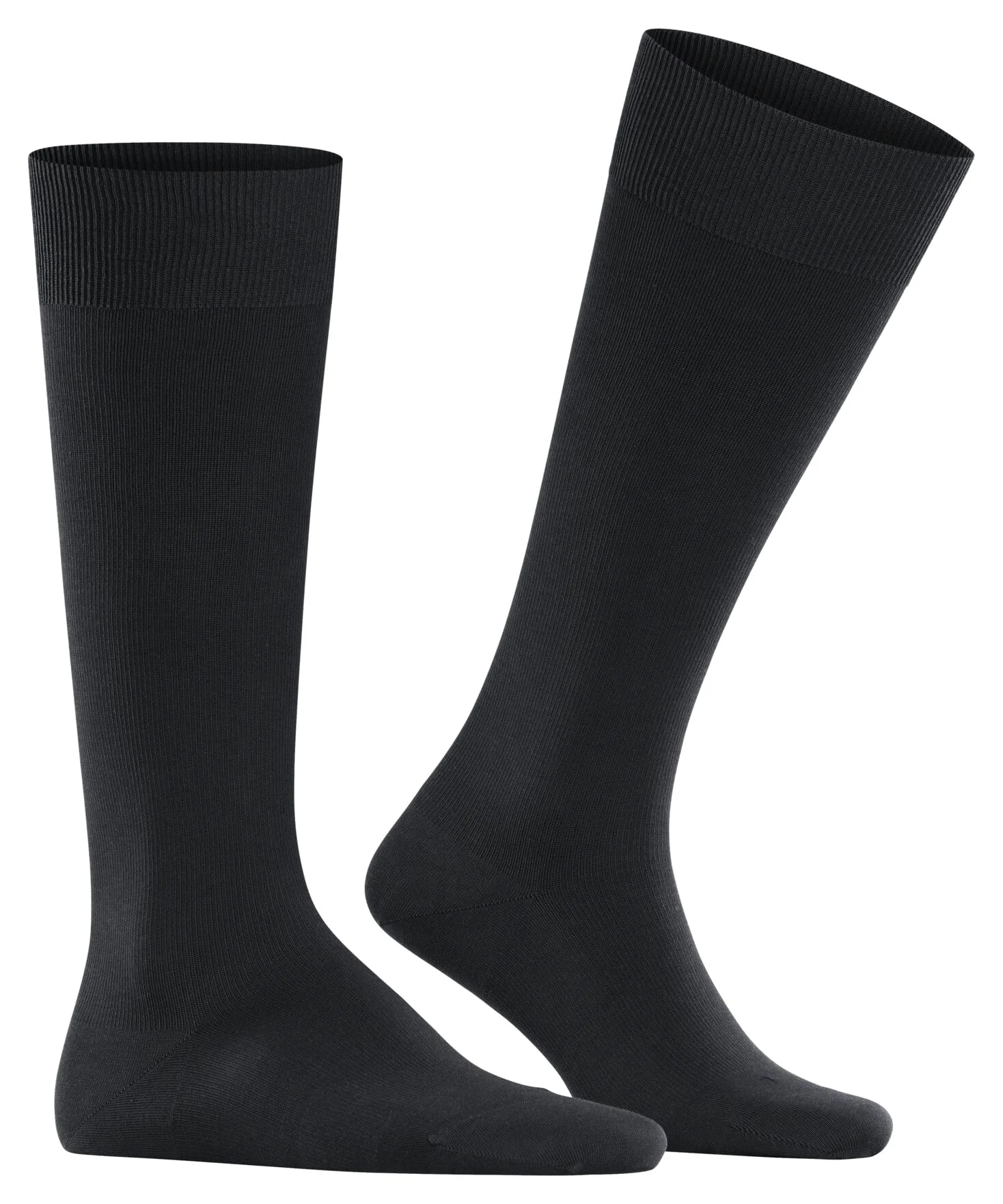 FALKE Mężczyźni Podkolanówki Ultra Energizing M Kh Bawełna kompresyjne 1 Para, Niebieski Dark Navy 6370, 41-42
