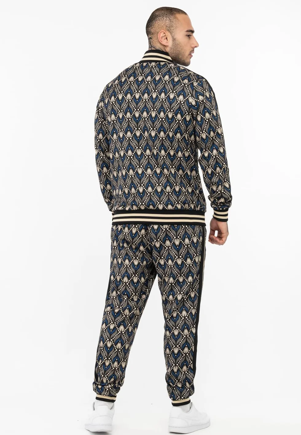 Lonsdale M?ski dres treningowy w?ski krój RENDALE, wielokolorowy, L, 117573, wielokolorowy, L