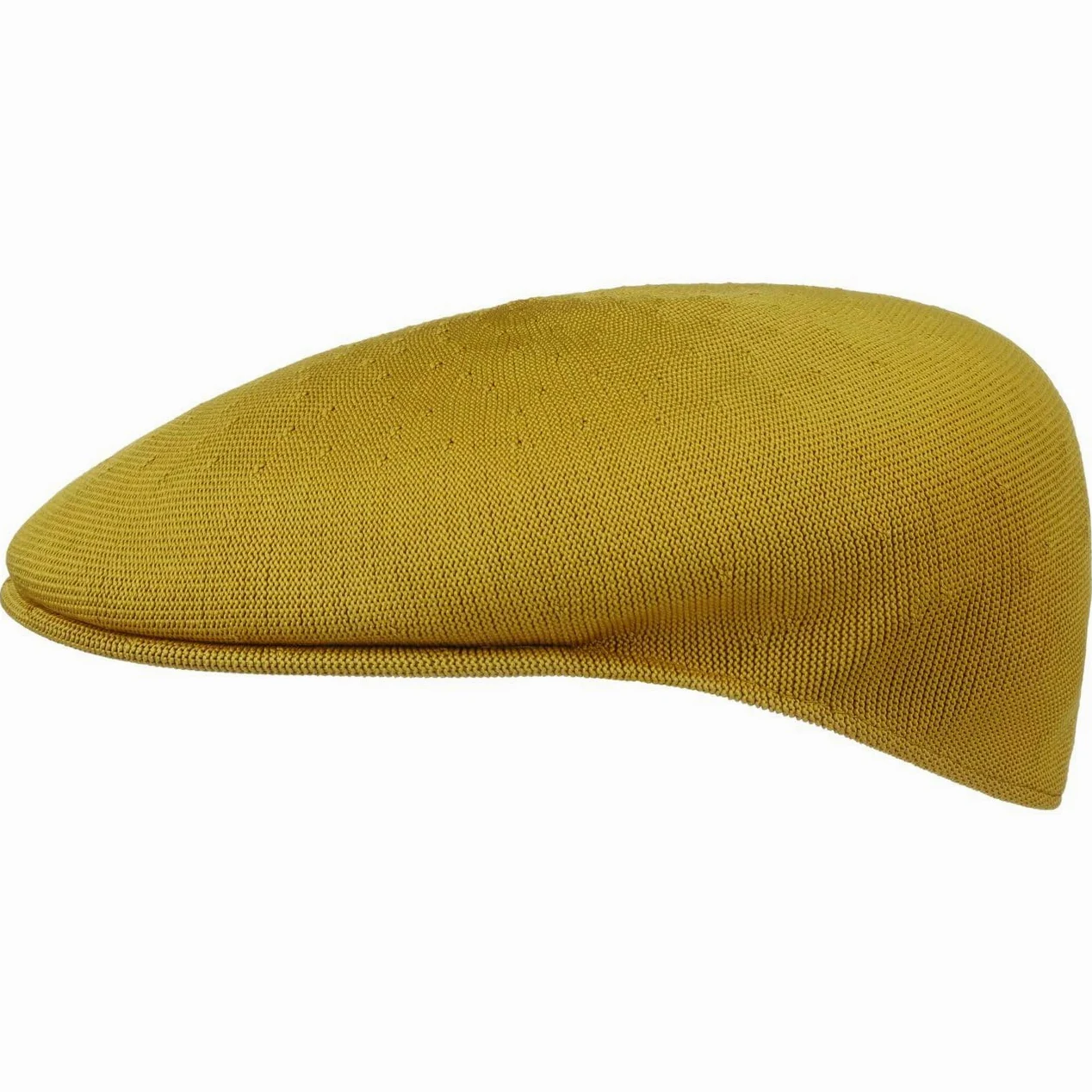 Kangol Tropic 504 płaska czapka damska / męska czapka letnia z daszkiem, całoroczna wiosna jesień zima - M (56-57 cm) żółta