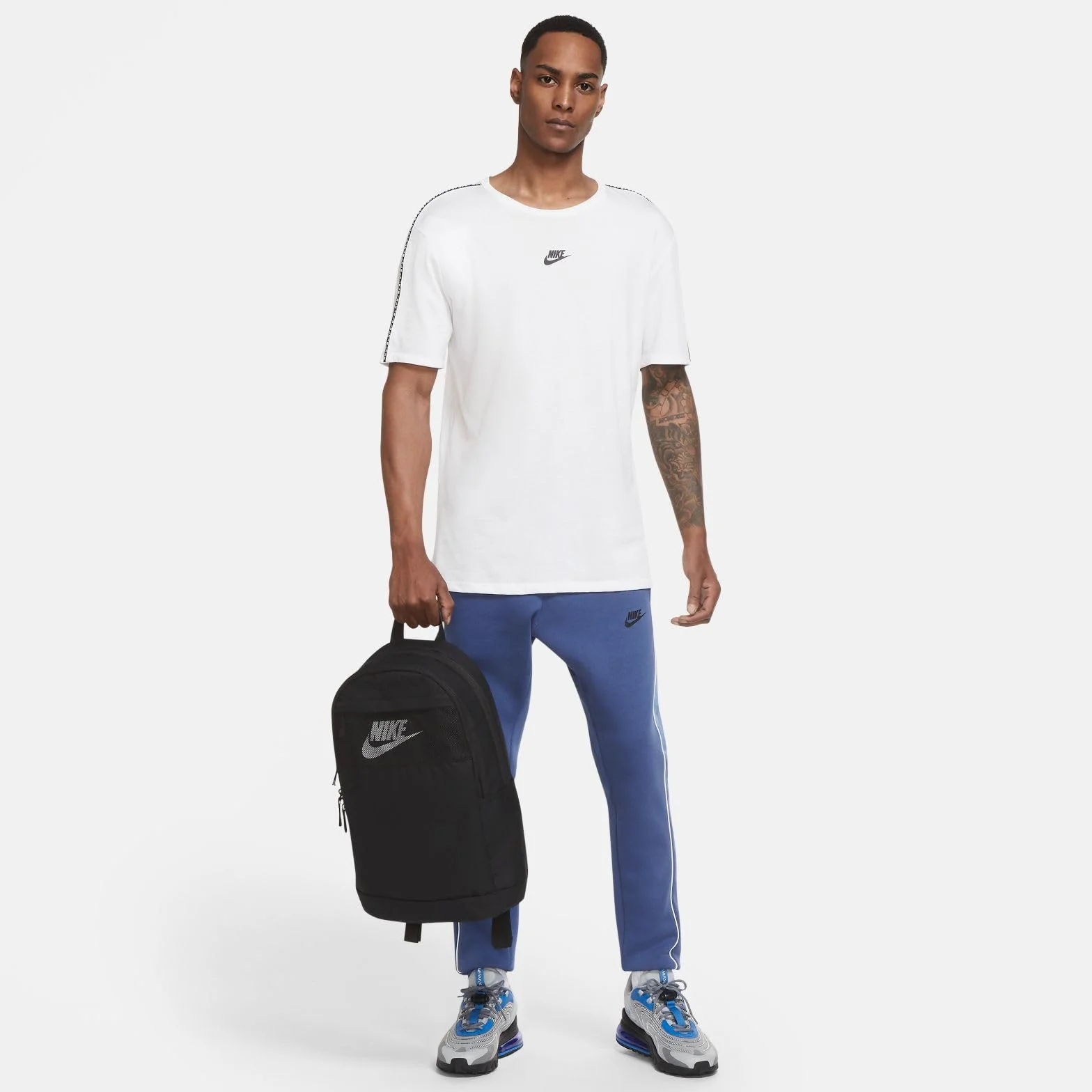 NIKE Plecak unisex Elemental czarny/biały Podstawowy/aktywny