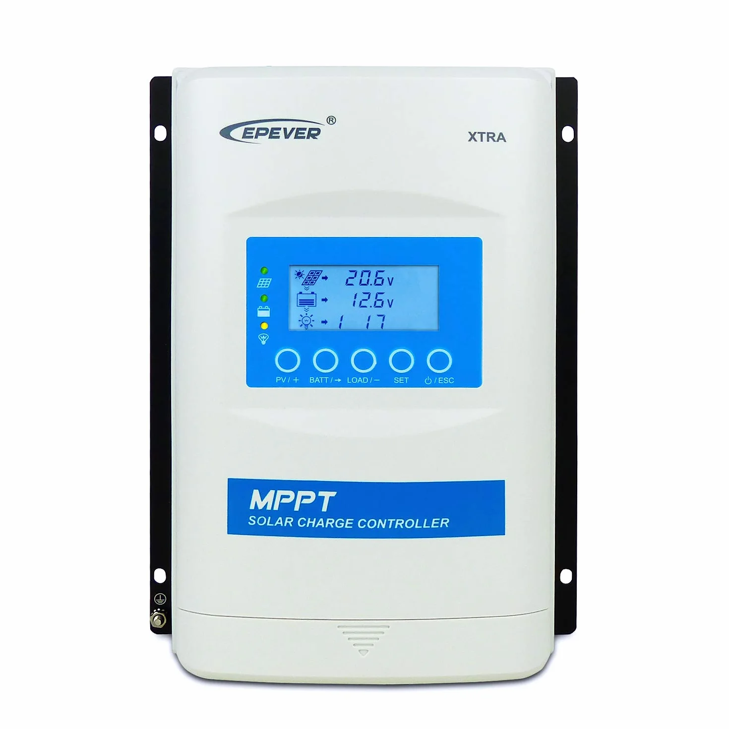 EPEVER® MPPT XTRA-N G3 – XTRA 4210N Regulator Ładowania, 40A, 12/24VDC auto work, PV 100V, Wyświetlacz XDS2 (40A, maks. PV 100 V)