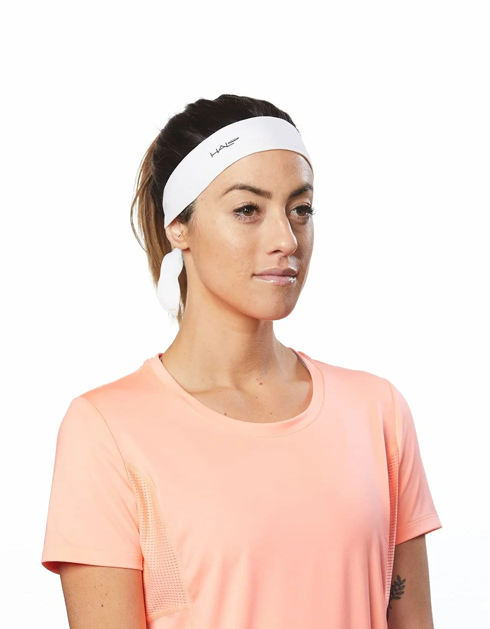Halo Headband Halo I - Custom Fit - Tie Sweatband sweter dla mężczyzn i kobiet, antypoślizgowy z odprowadzającą wilgoć tkaniną dryline
