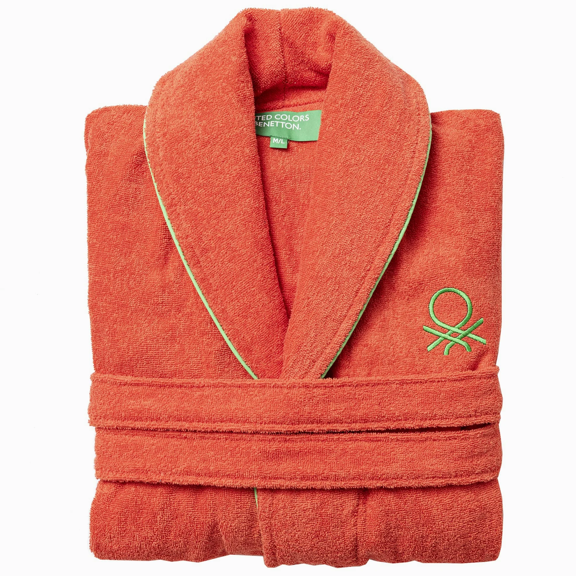 UNITED COLORS OF BENETTON. Szlafrok unisex męski lub damski 360gsm 100% bawełna