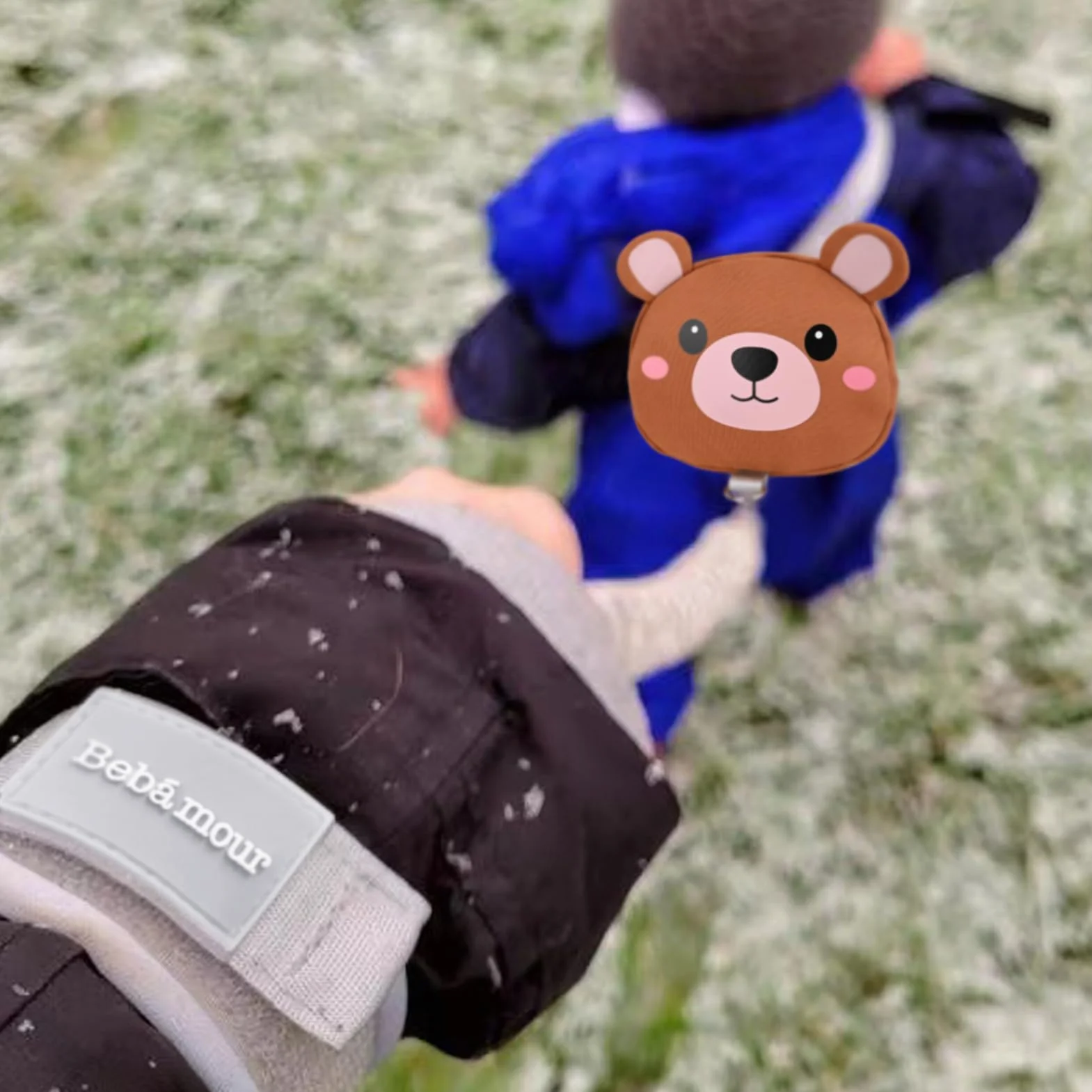 Bebamour Animal Toddler Backpack z wodzami bezpieczeństwa Mini torba ze smyczą dla dzieci Przenośny plecak z szelkami dla chłopców i dziewcząt