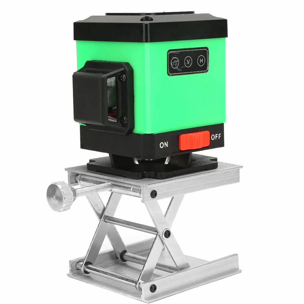 Podnośnik, Podnośnik Laboratoryjny 90 * 90 Mm Uniwersalny Poziomica Laserowa Regulowany Stojak Podnoszący 90 Mm, Odpowiedni Jako Narzędzie do Pomiarów Pomocniczych