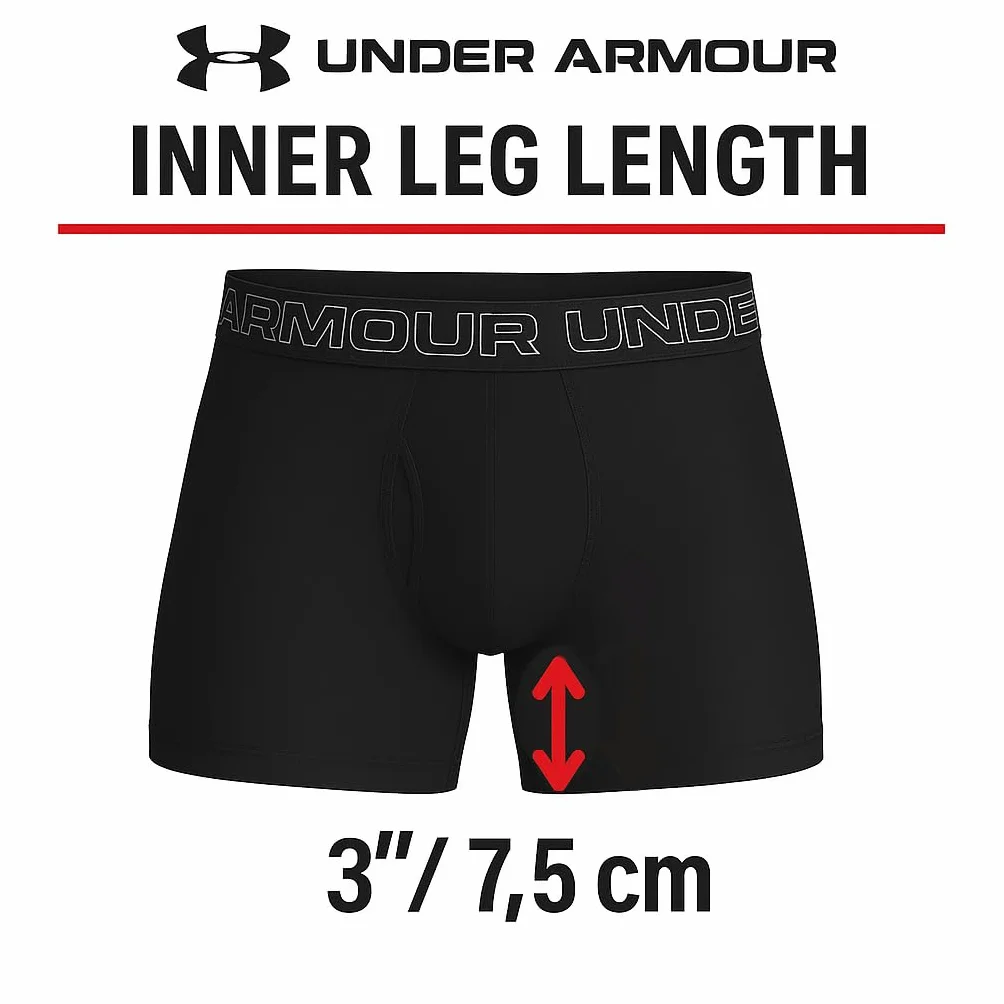 Under Armour Bokserki męskie, Czarny, L