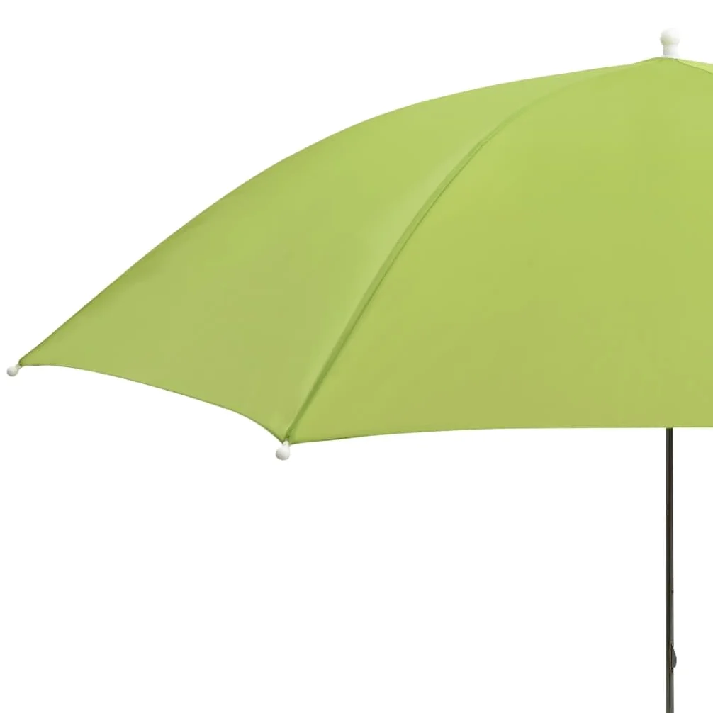Parasole na krzesło kempingowe 2 szt. zielone 105 cm