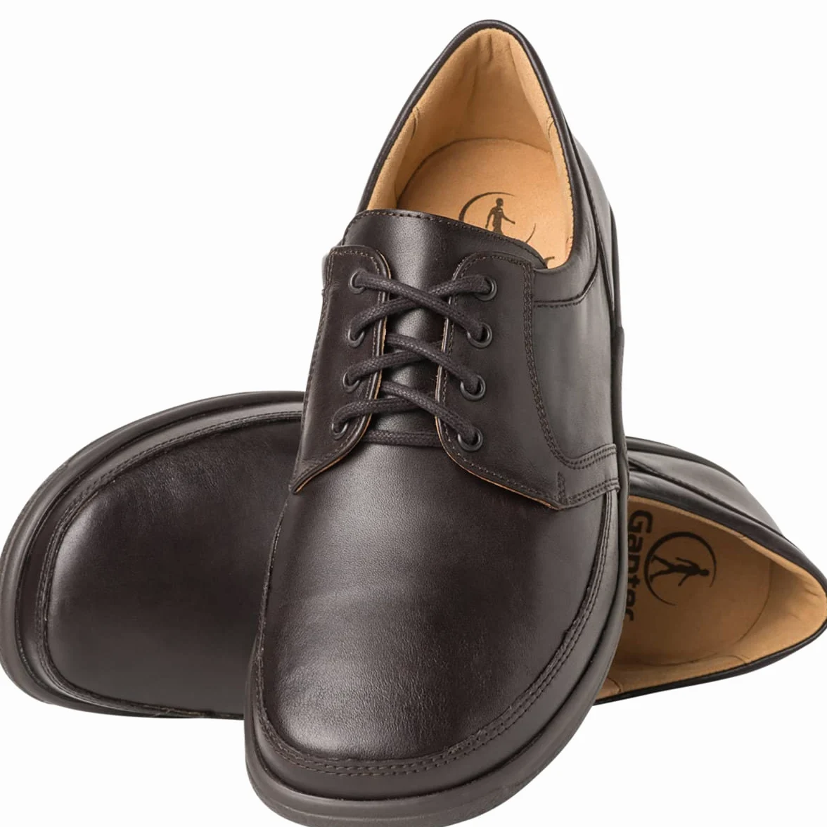 Ganter SENSITIV Kurt, szerokość K 3-256701-01000 półbuty męskie, braun espresso 2000, 42.5 EU X-Weit