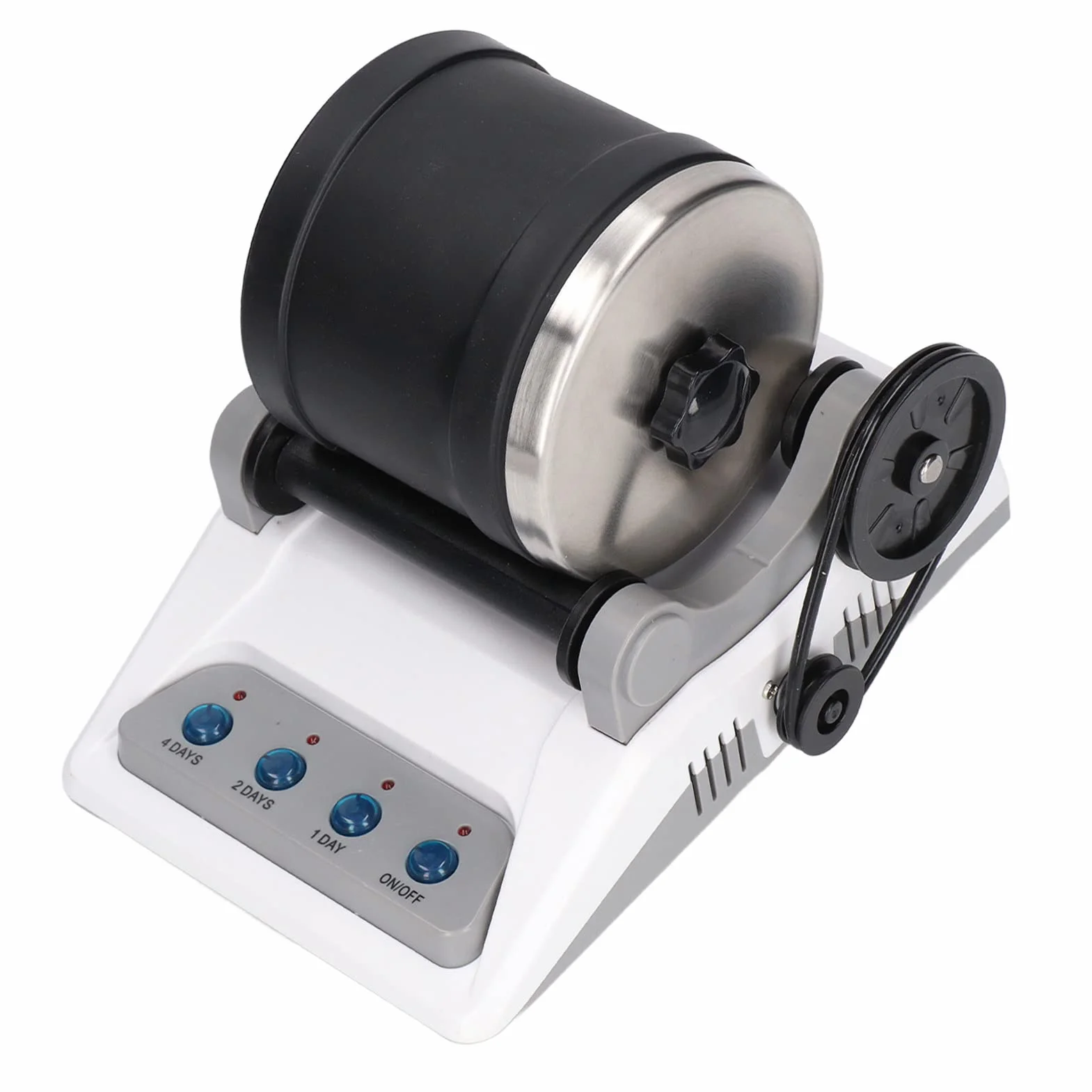 Rock Tumbler Kit, DIY Stone Polishing Toy z Raw Gemstones Polerowanie zamek ABS Metal Polishing Machine dla dorosłych dzieci, ()
