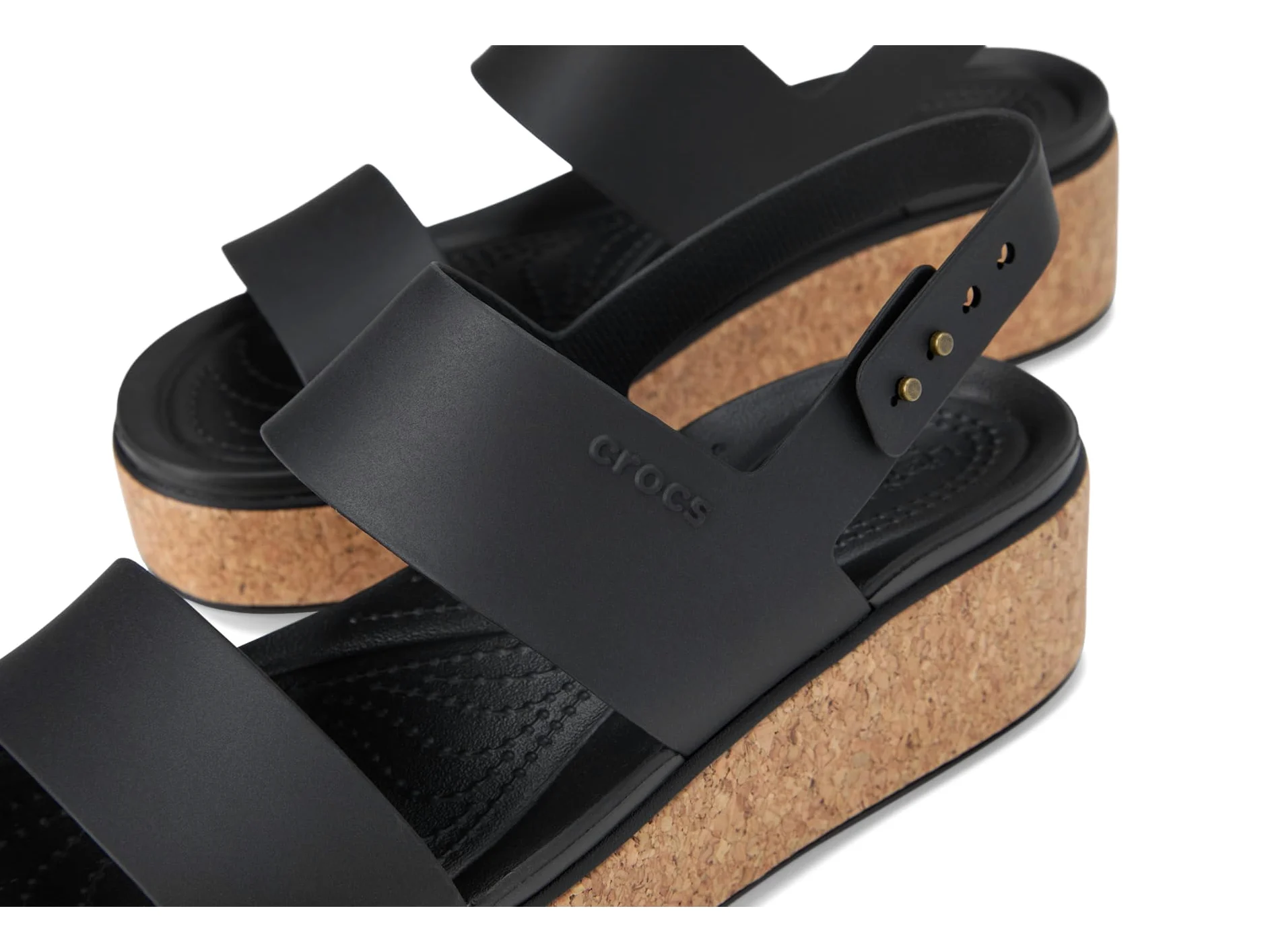 Crocs Kobiety Brooklyn Cork Low WedgeSandał
