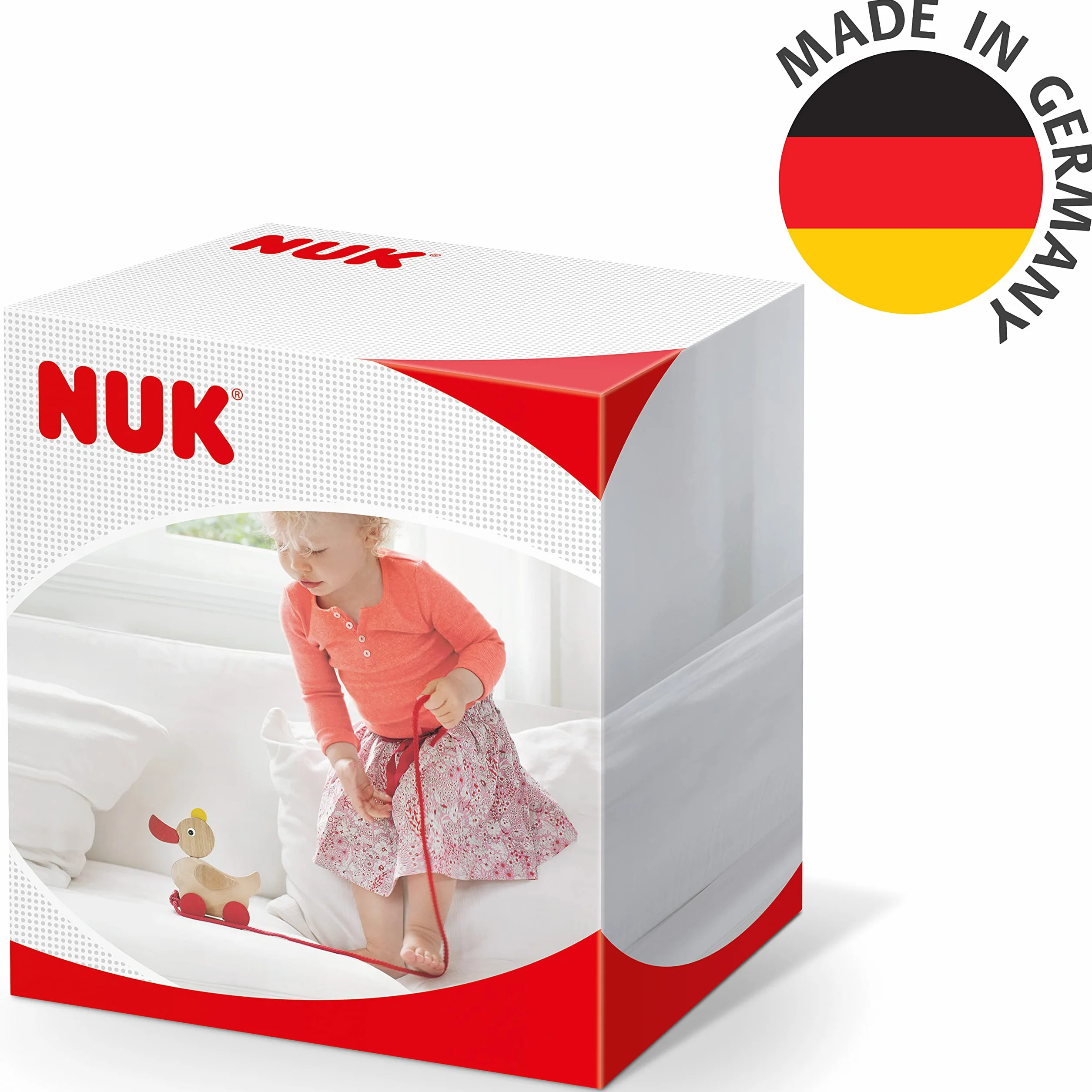 Kubek niekapek NUK First Choice | Wiek: od 6 do 18 miesiąca | 150 ml | Uchwyty i ortodontyczny silikonowy dziobek | Szczelna konstrukcja | System antykolkowy |Nie zawiera bisfenolu A | Zielony