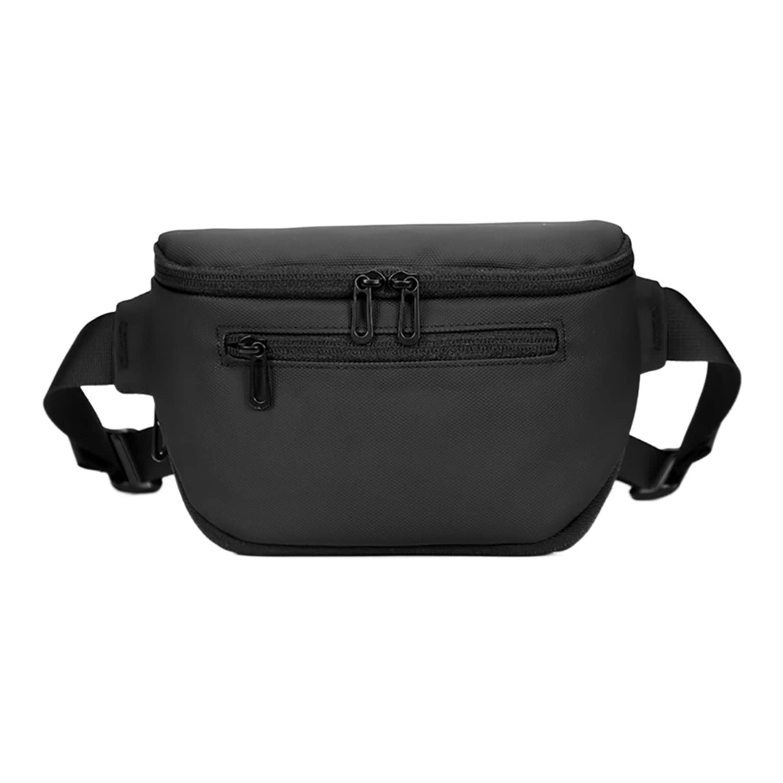 Męska torba crossbody nerka torebka torba na talię bieganie jazda na rowerze plecak podróż telefon ramię pas biodrowy torebka dla mężczyzn, Czarny, Jeden rozmiar