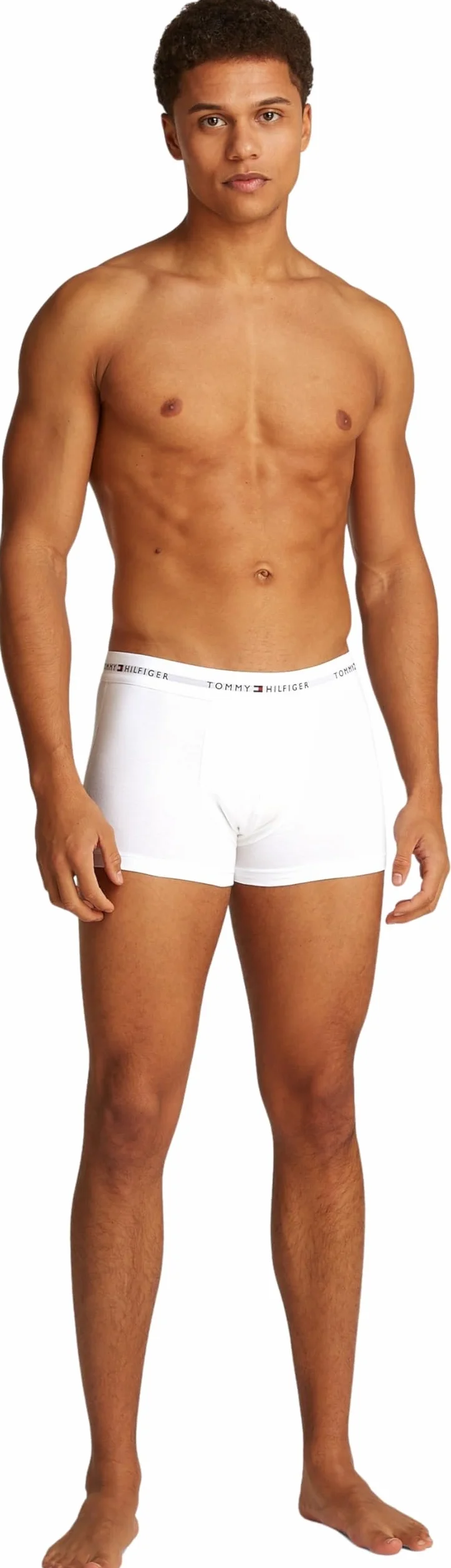 Tommy Hilfiger Bokserki męskie bawełna rozciągliwa 3 szt XL biały