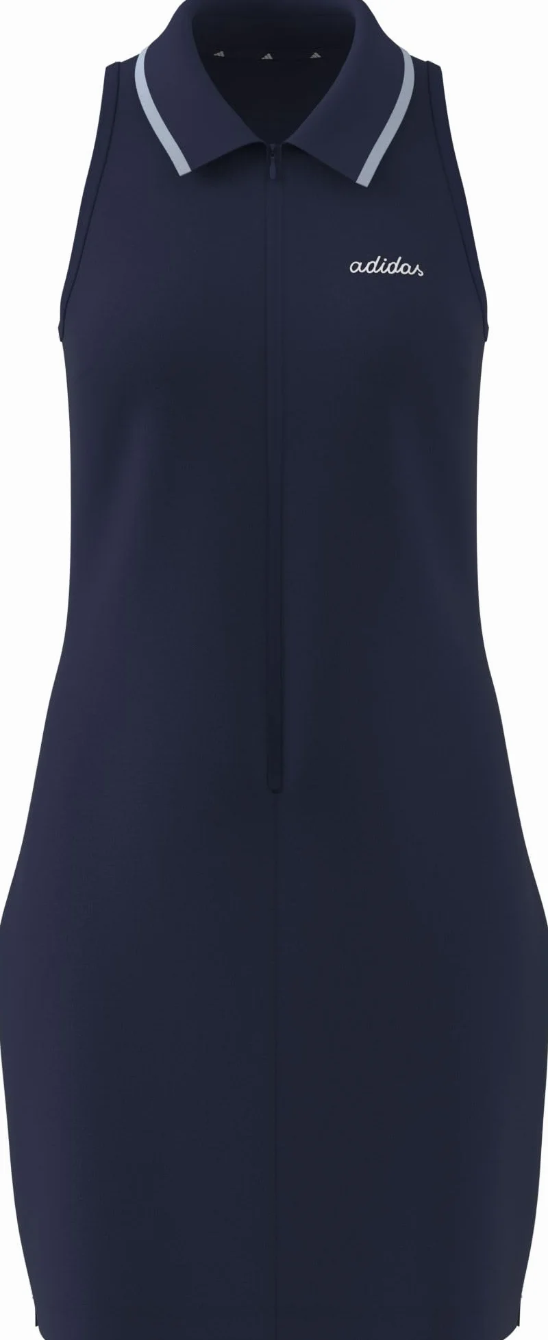 adidas dames Seasonal Essentials Colorpop Dress with Embroidered Graphic, dark blue/white, XXL