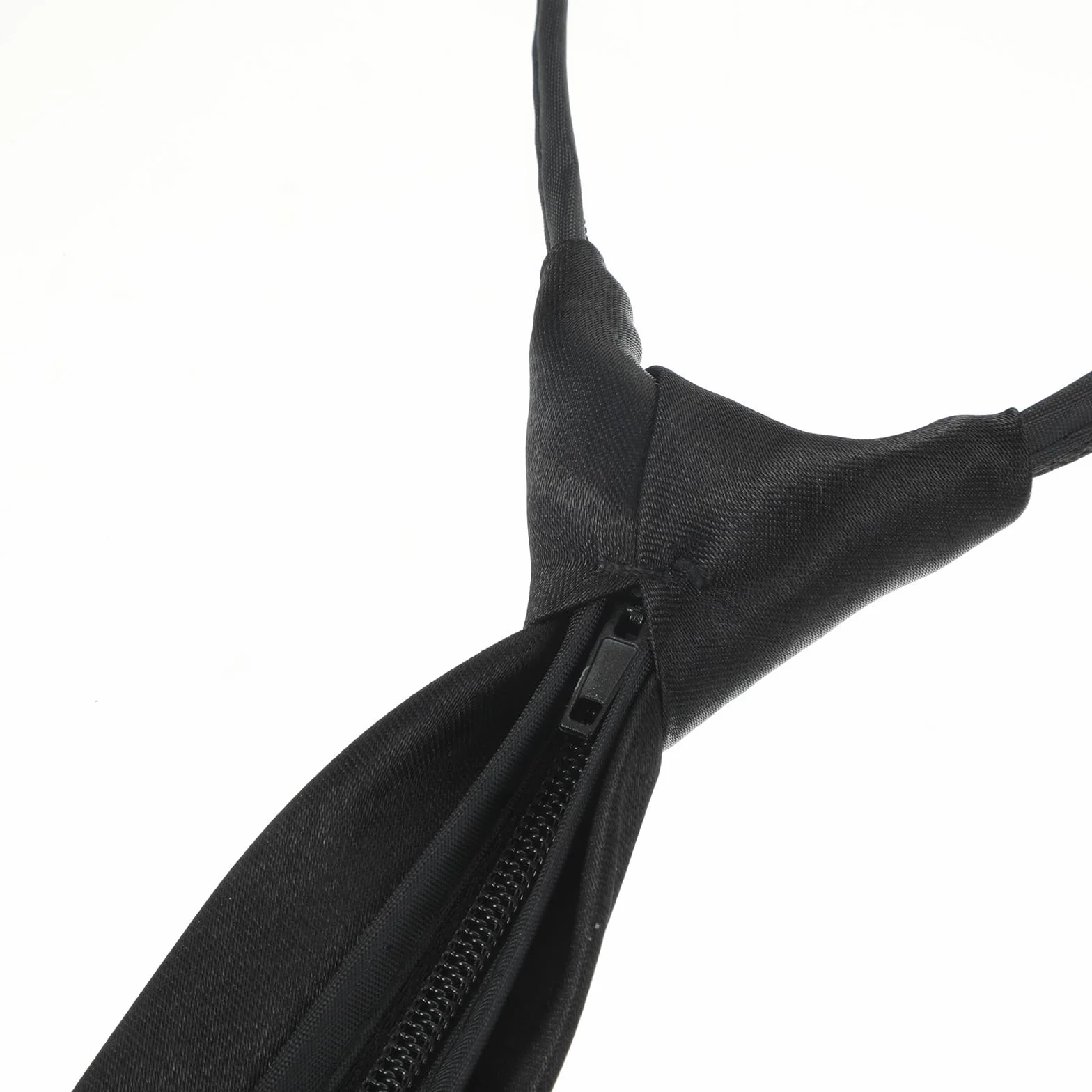 Czarny krawat dla kobiet 48 cm wstępnie zawiązane krawaty dla kobiet krawaty na szyję akcesoria szkoła biznes ślub cosplay krawat