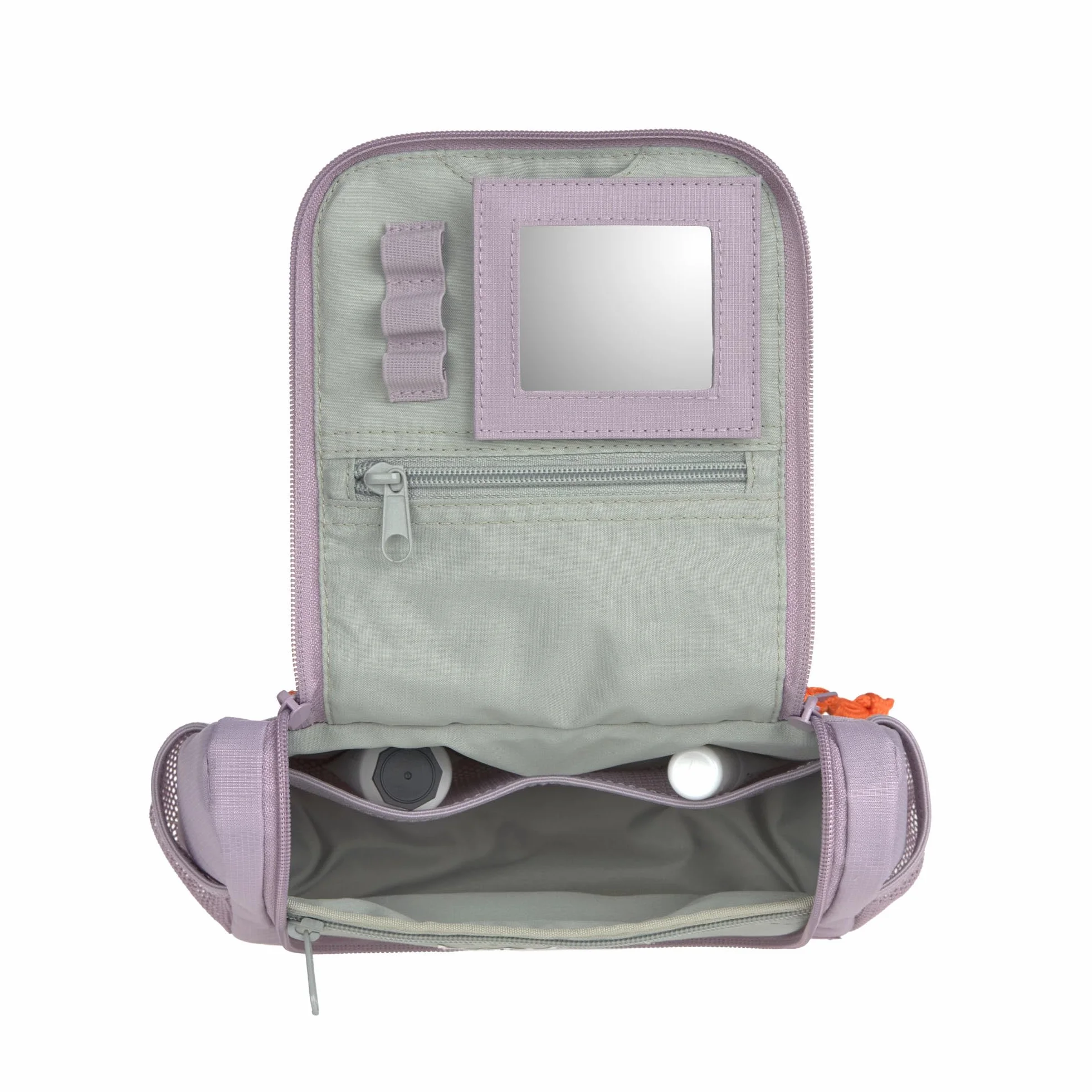 LÄSSIG Kosmetyczka dla dzieci, worek na pranie, do zawieszania/mini Washbag Lilac, liliowy, Nowoczesny