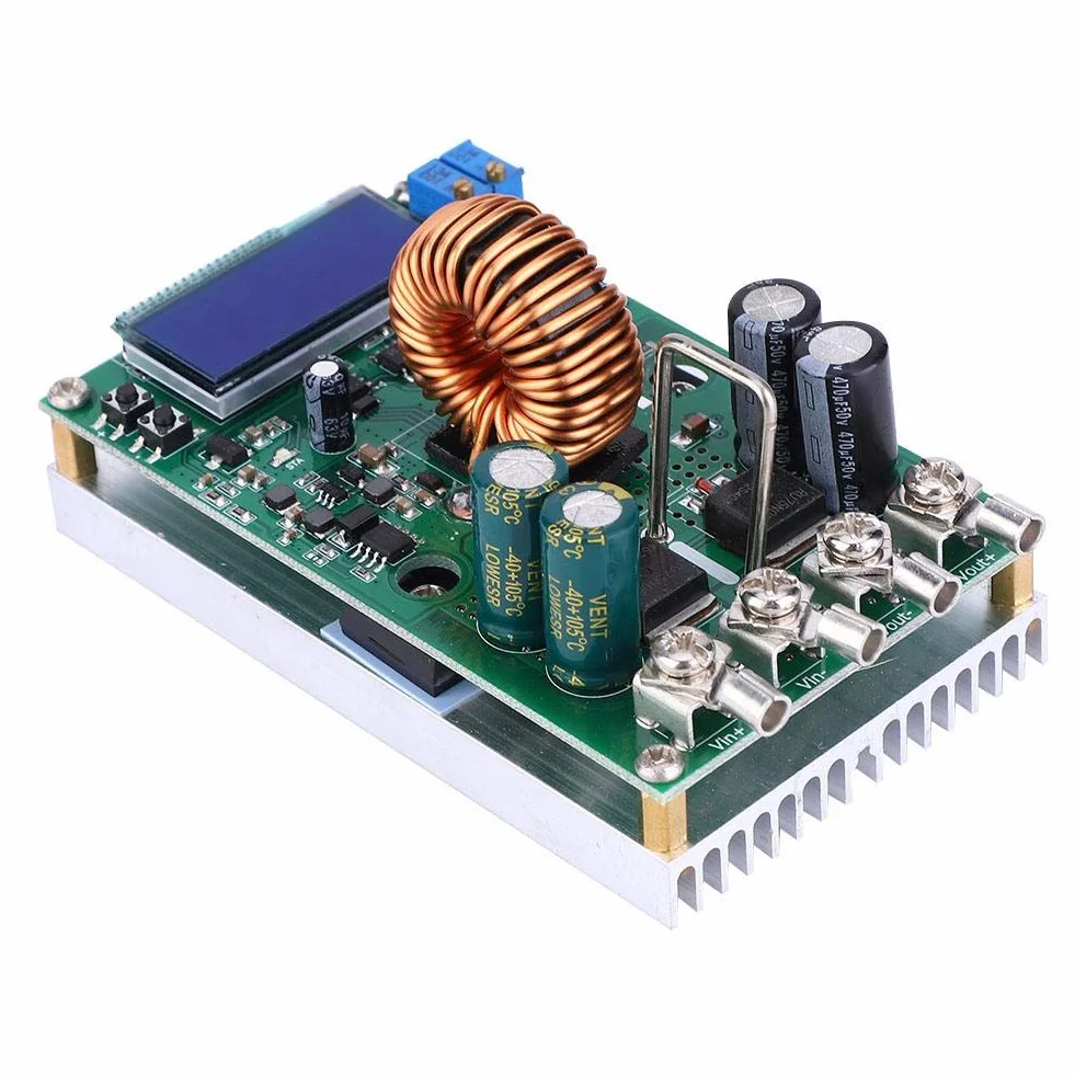 Moduł obniżający DC-DC 20 A przetwornica napięcia WD5020 regulowany zasilanie DC 7~50 V do 0~36 V