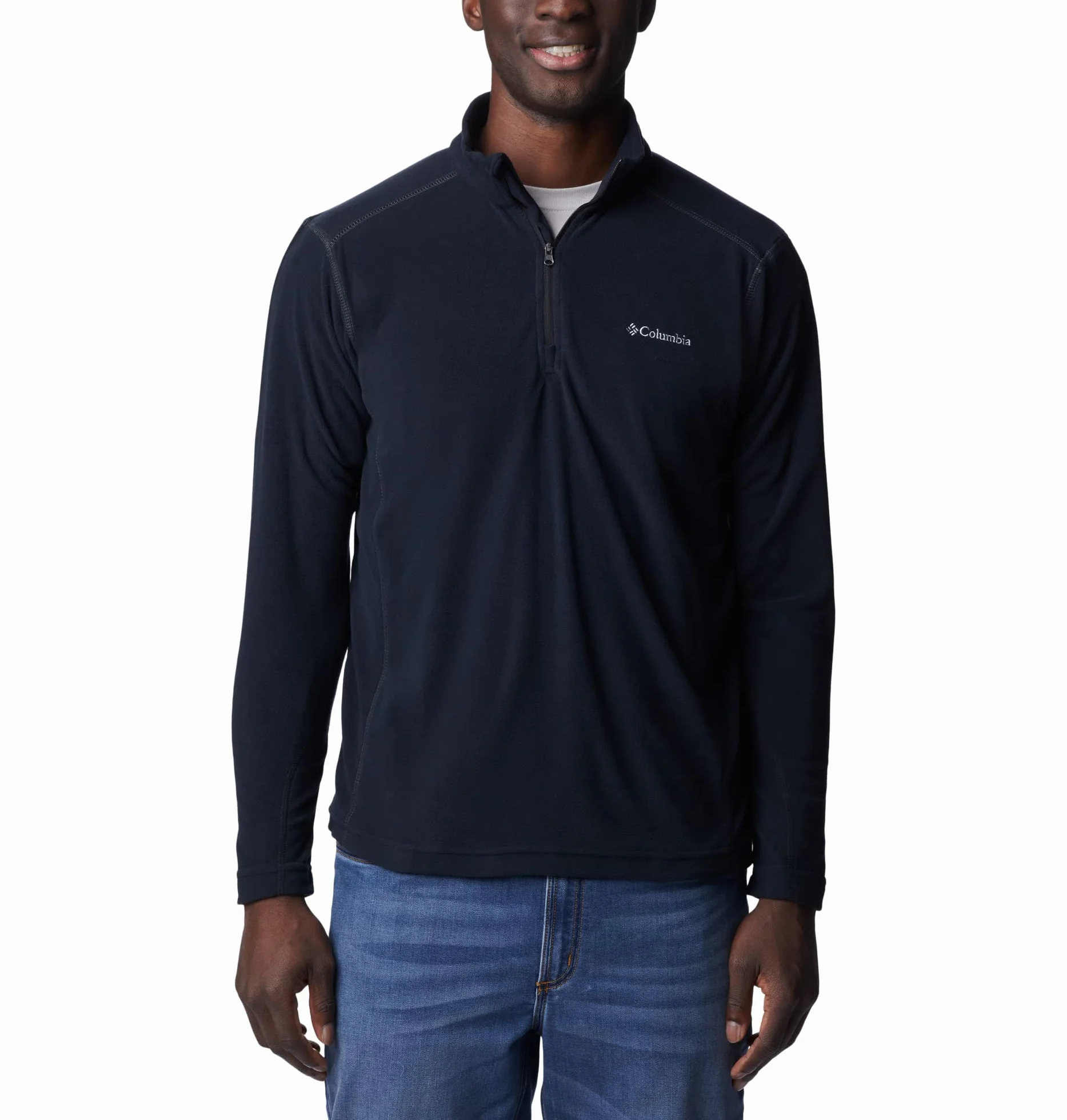 Columbia Klamath Range 2 Half Zip, Bluza Polarowa Mężczyźni, Black, XL