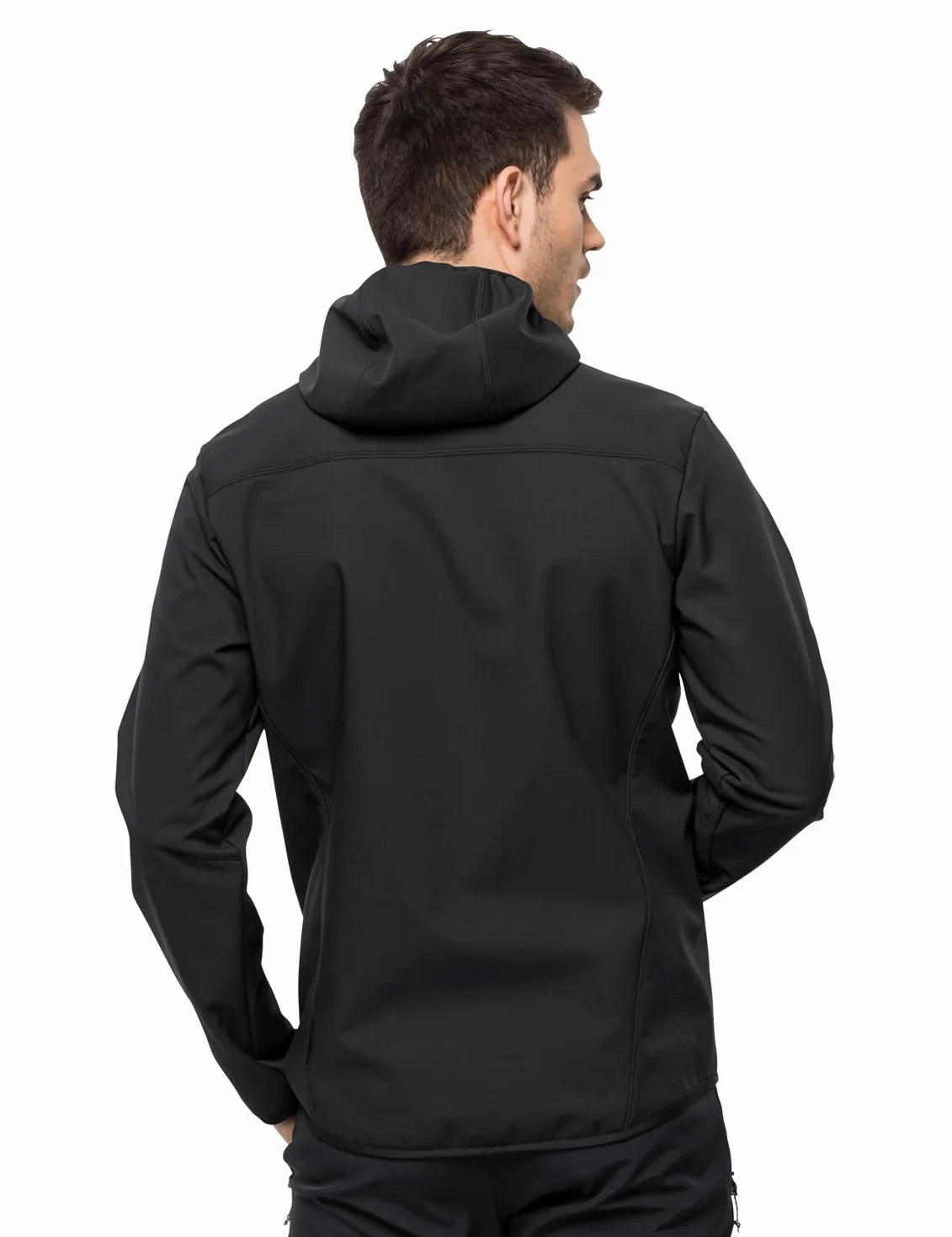 Jack Wolfskin Mężczyźni Bornberg M Kurtka, Czarny, M