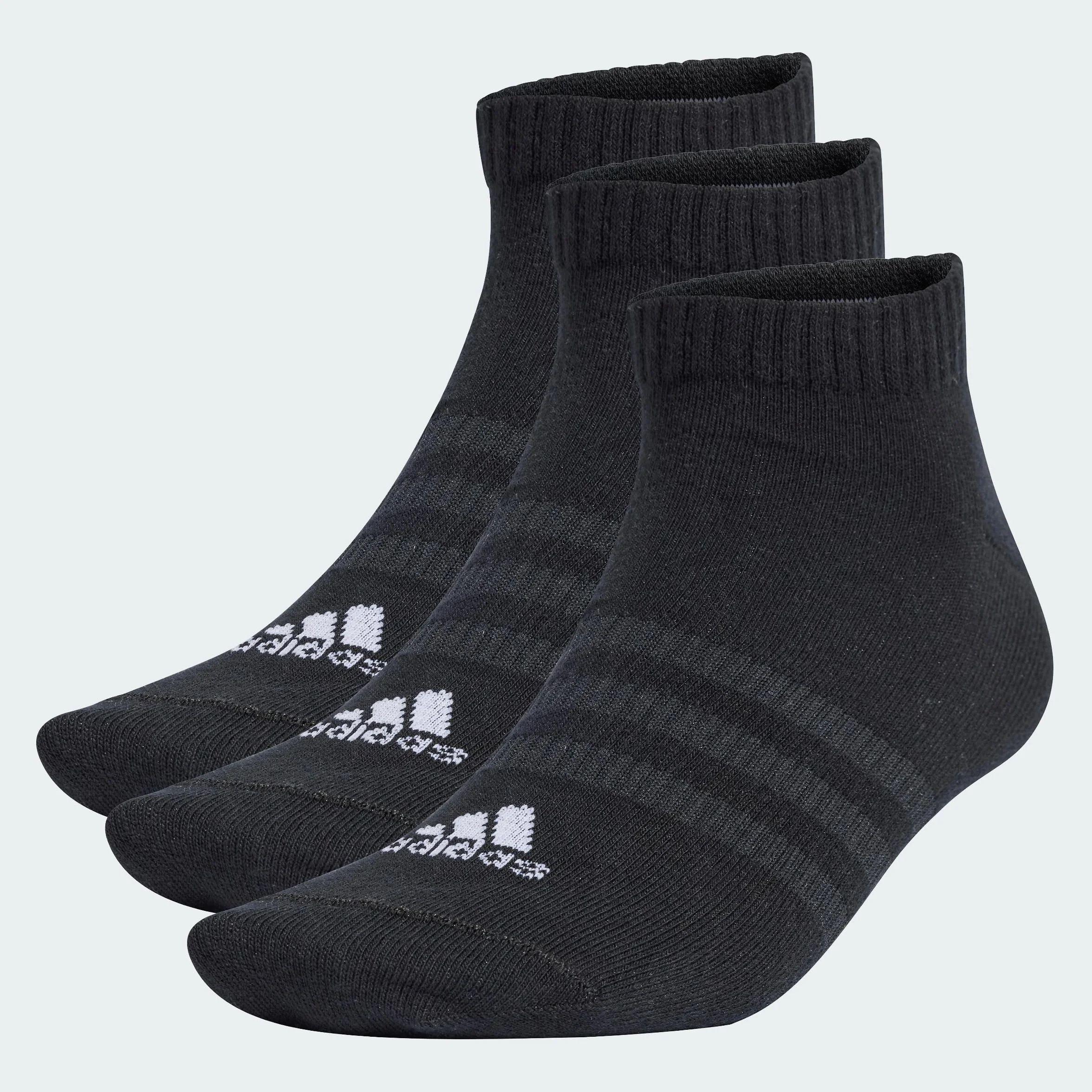 adidas Uniseks Skarpeti do kostek, Black/White, S