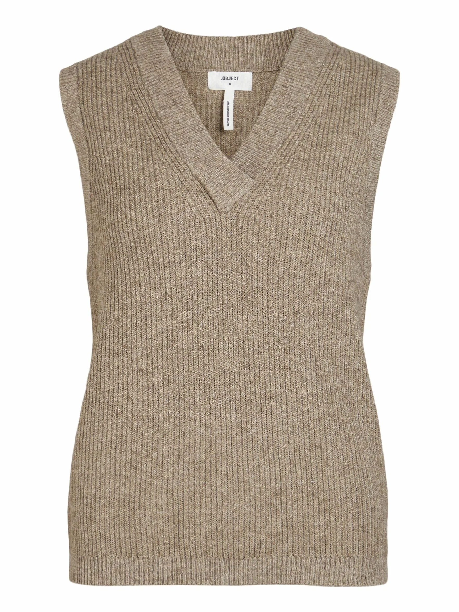 Objmalena Kamizelko Sweter Kobiety S/L Knit Waistcoat
