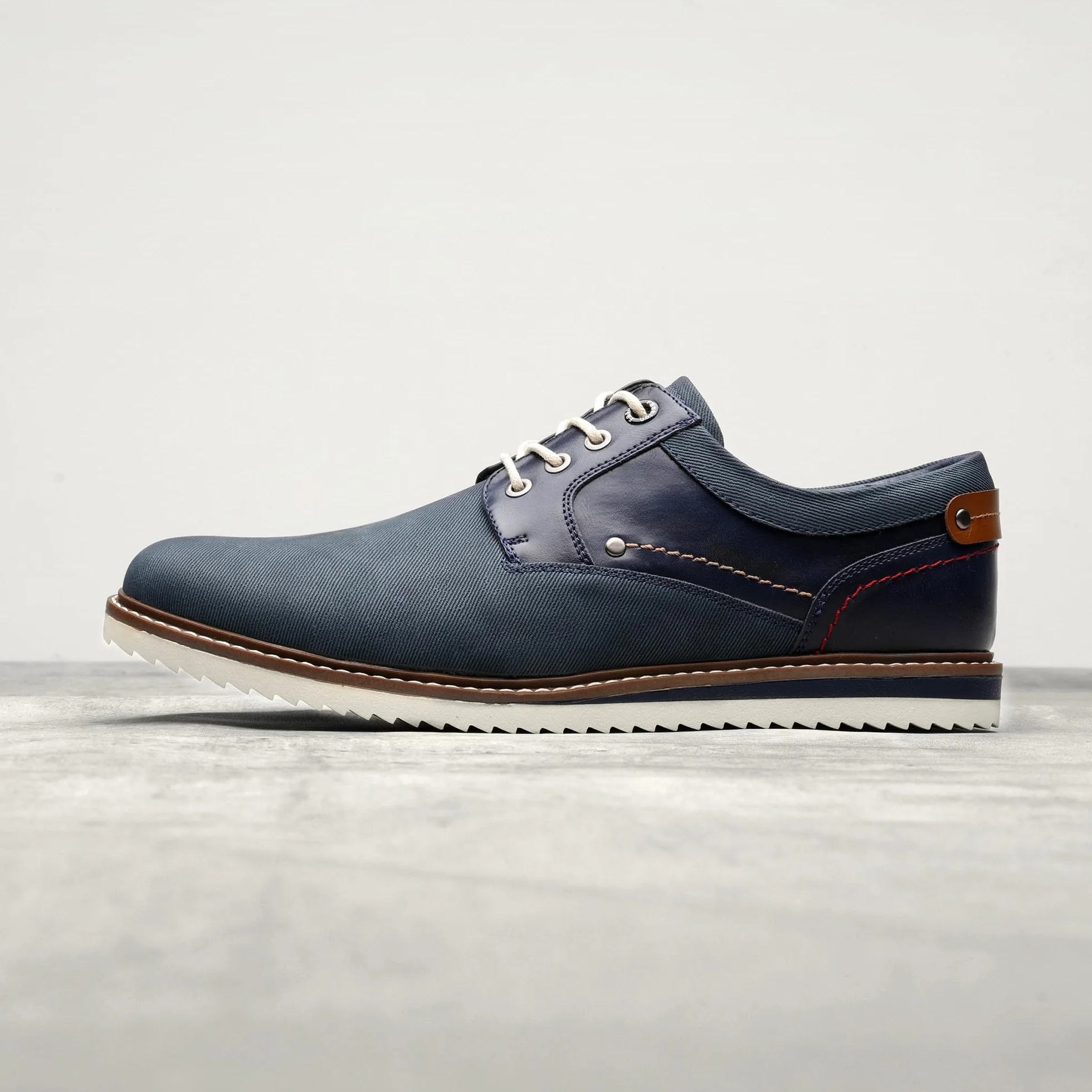 Bruno Marc Męskie półbuty sznurowane, biznesowe, do garnituru, buty rekreacyjne, buty Oxford, Derby, casualowe, skórzane buty
