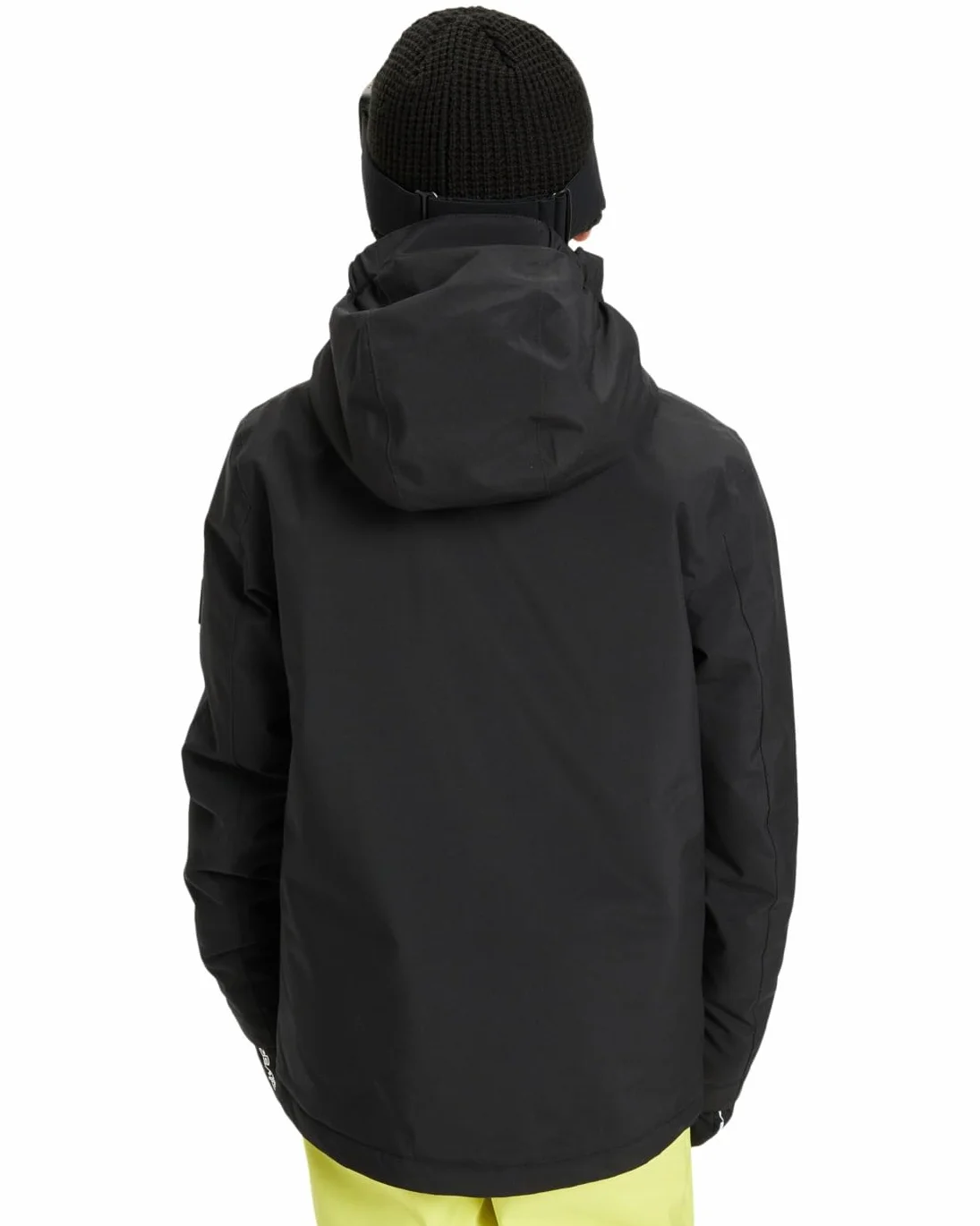 Quiksilver Kurtka śnieżna Side HIT solidna kurtka chłopięca czarna 6-7Y